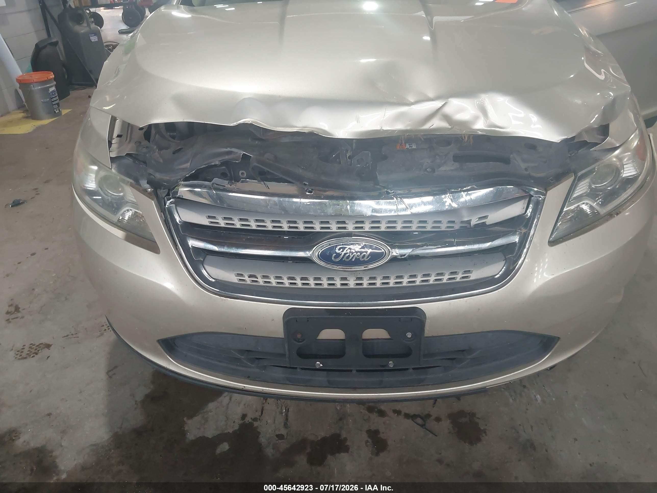 2010 Ford Taurus Sel Tan vin: 1FAHP2EWXAG170047