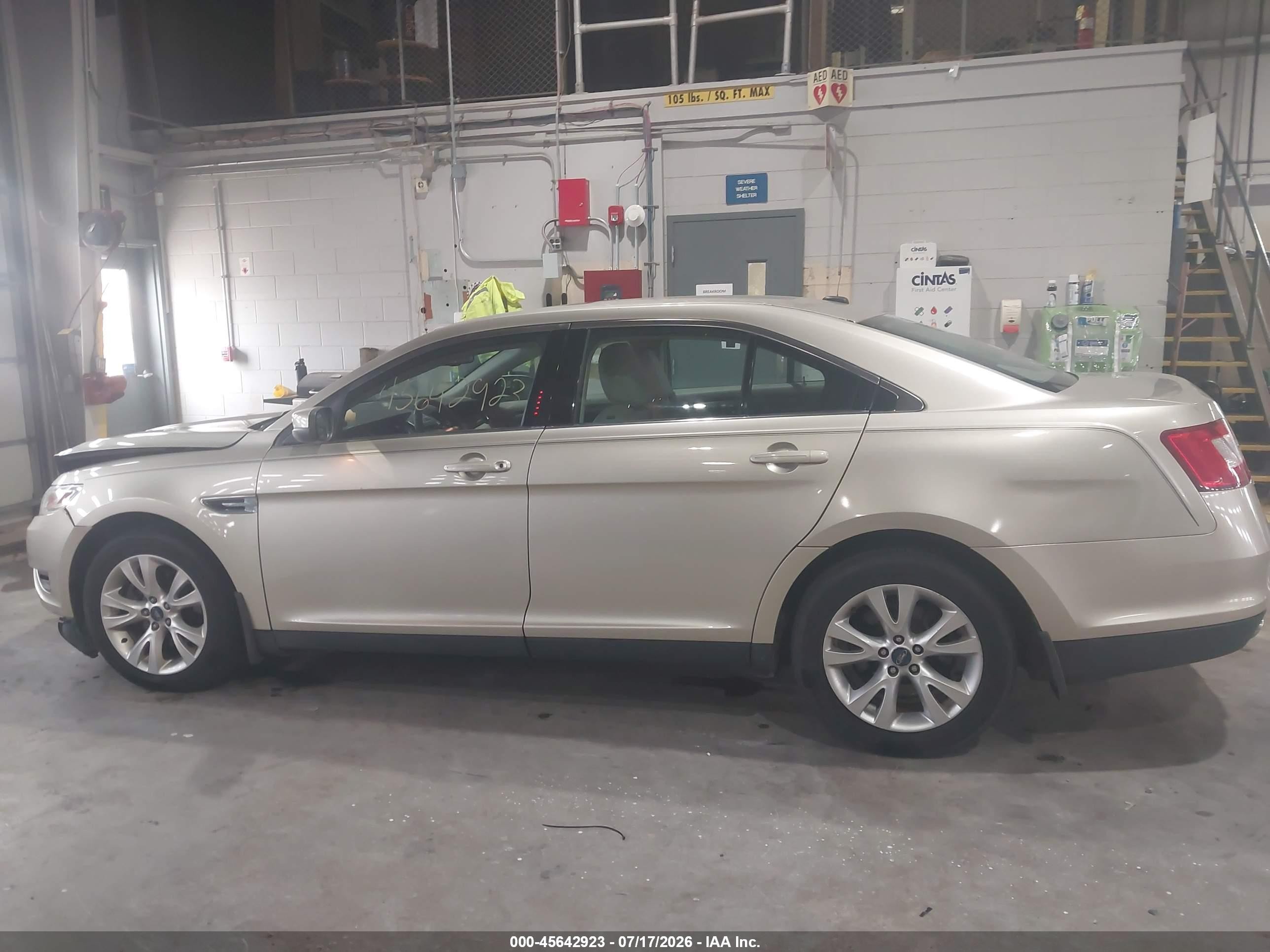2010 Ford Taurus Sel Tan vin: 1FAHP2EWXAG170047