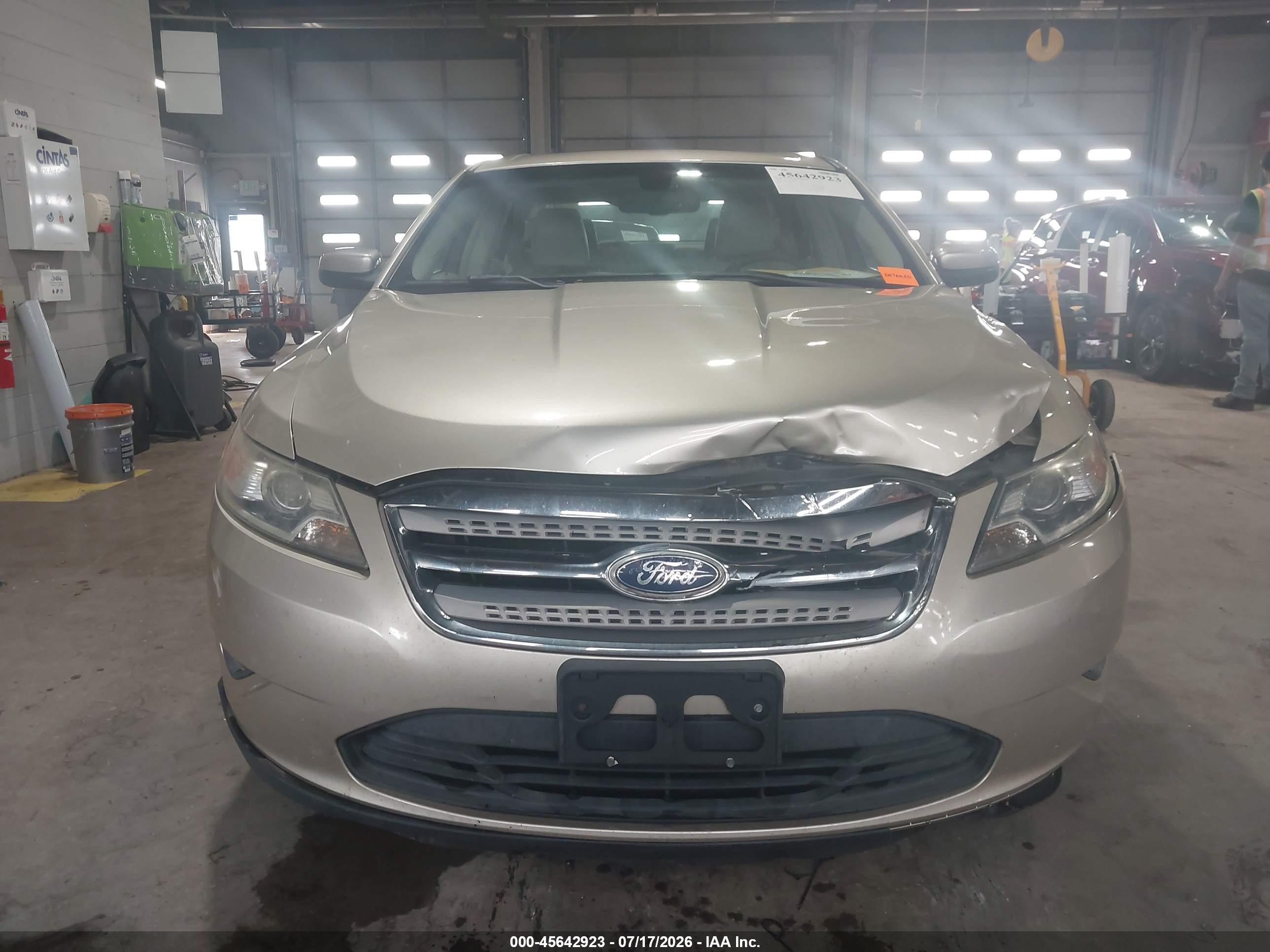 2010 Ford Taurus Sel Tan vin: 1FAHP2EWXAG170047