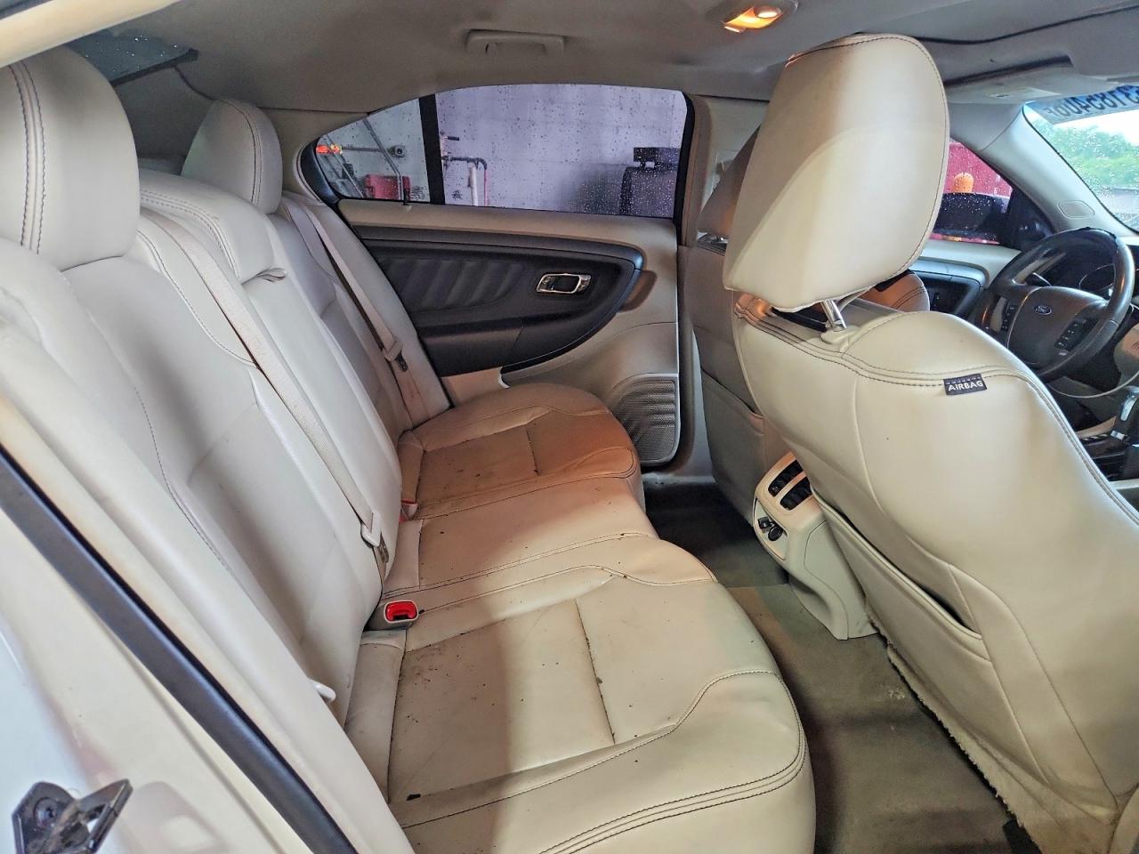 2011 Ford Taurus Sel White vin: 1FAHP2EWXBG100579