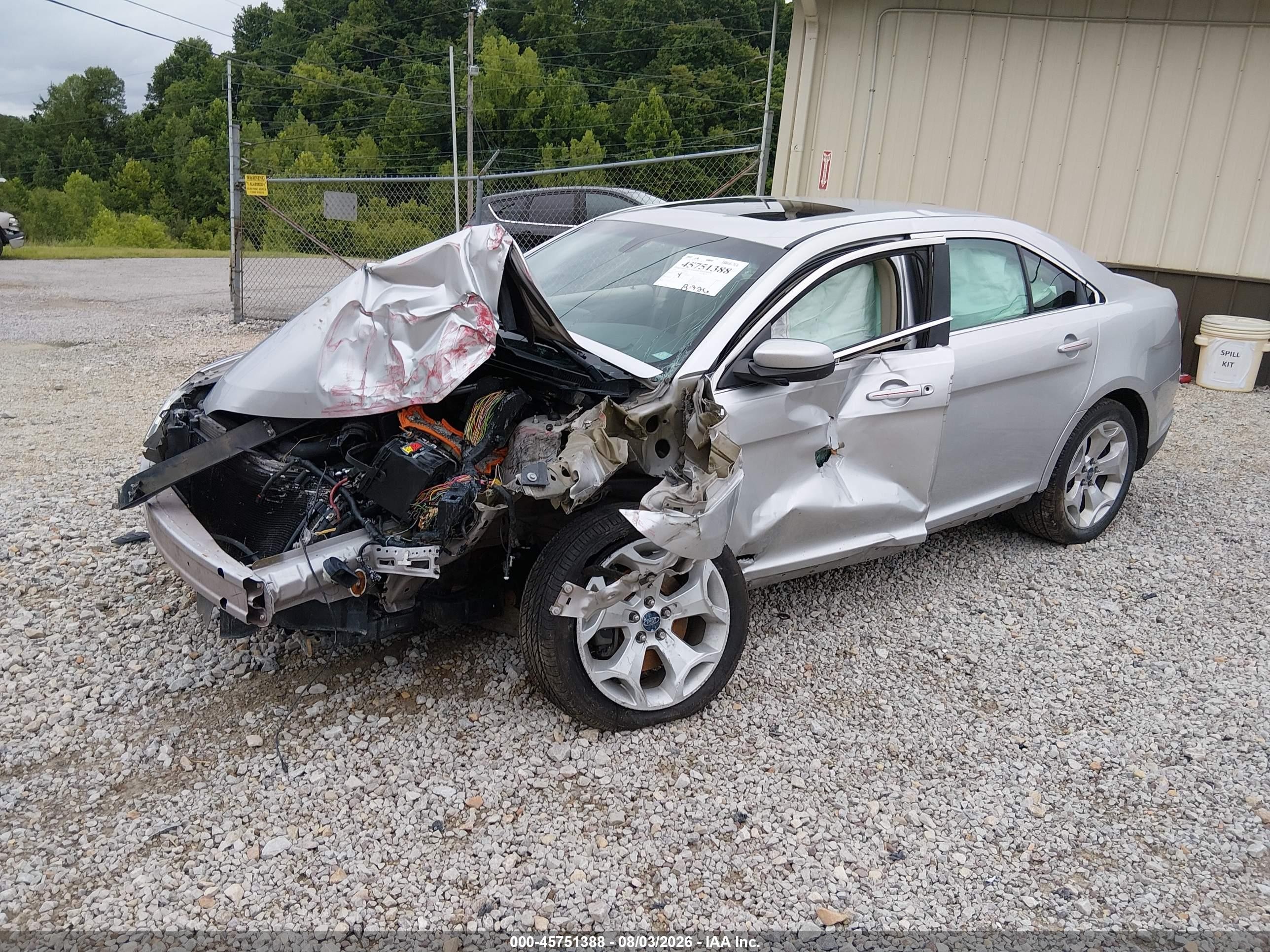2011 Ford Taurus Sel Silver vin: 1FAHP2EWXBG136580