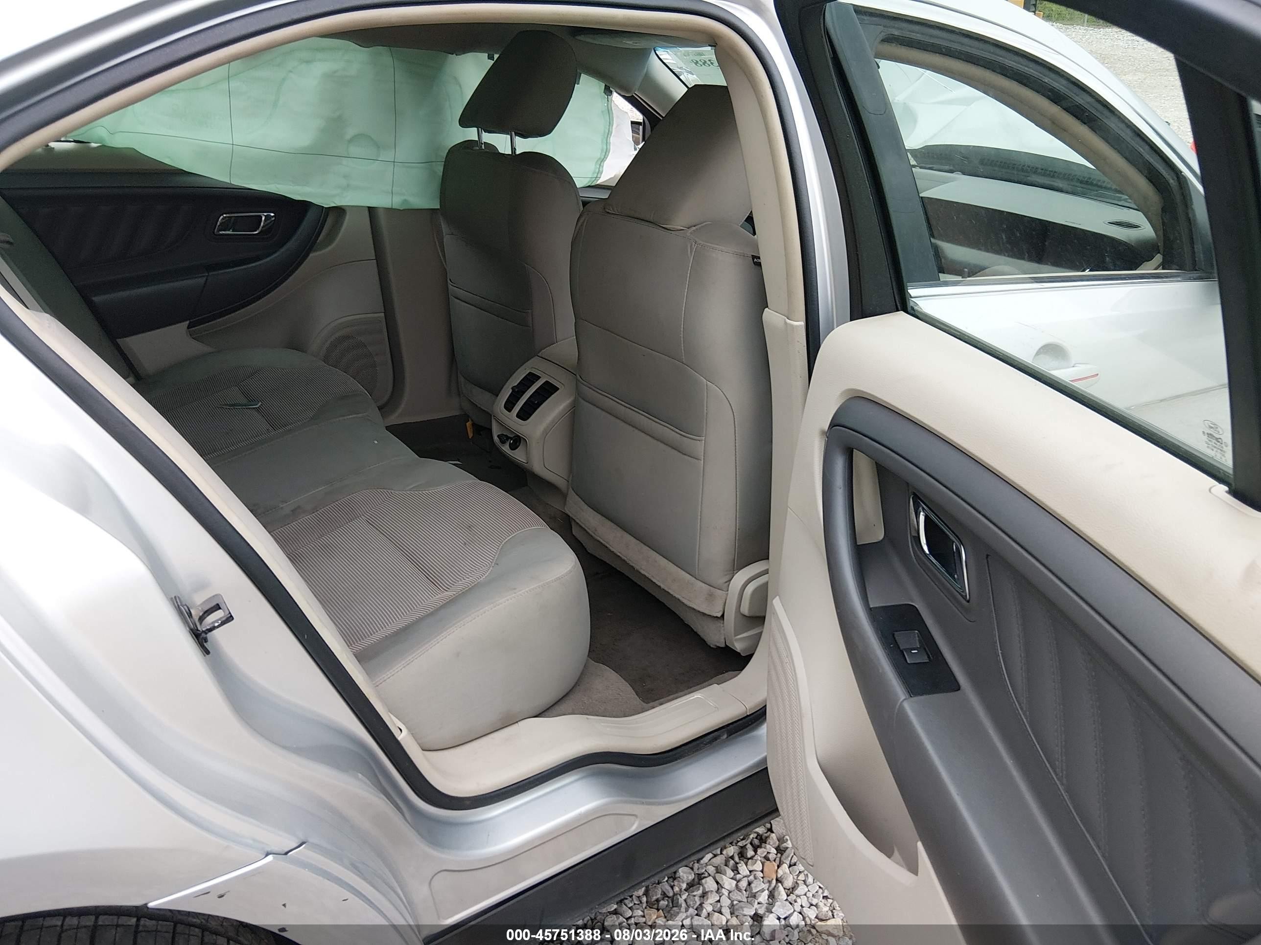 2011 Ford Taurus Sel Silver vin: 1FAHP2EWXBG136580