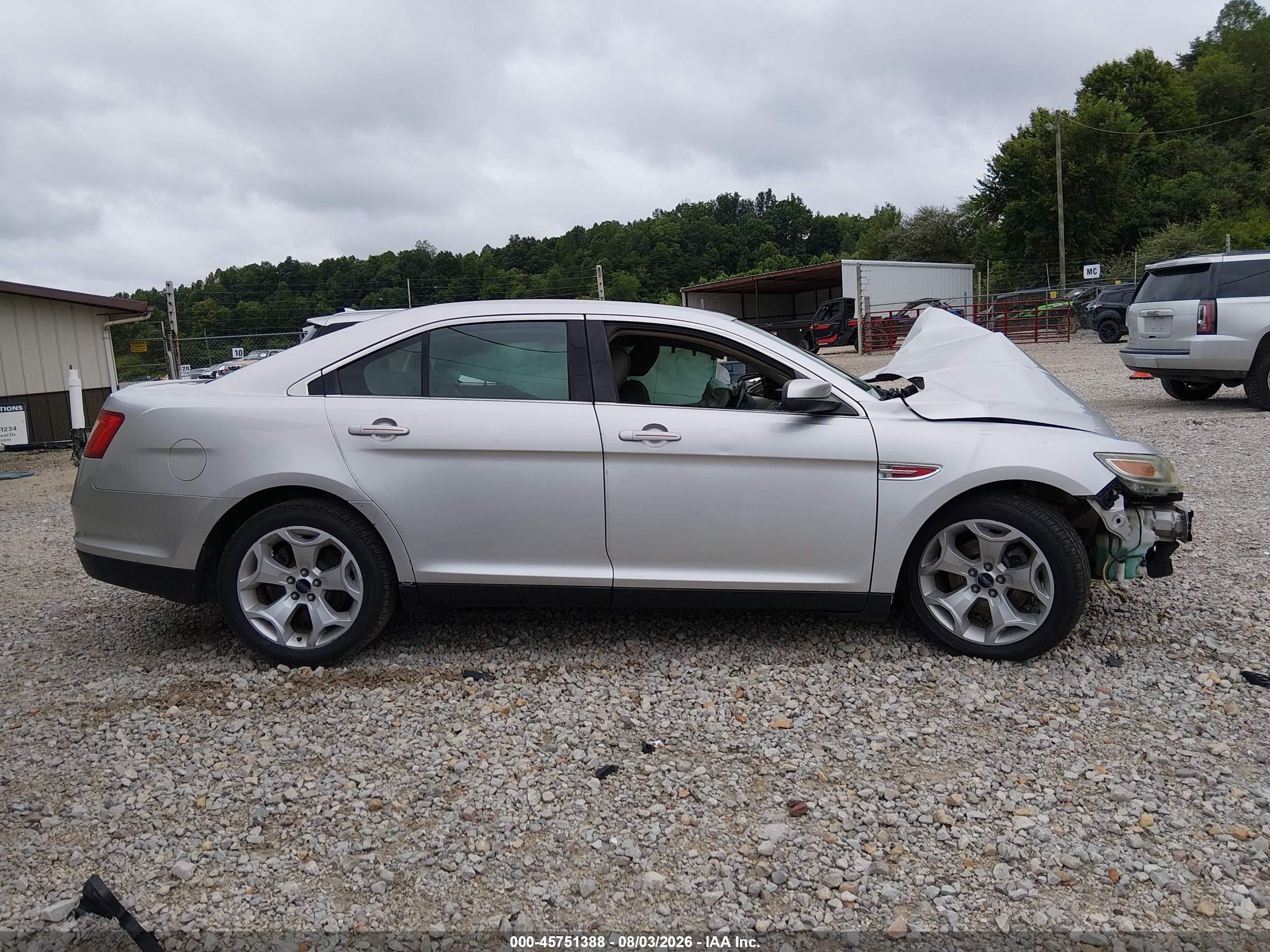 2011 Ford Taurus Sel Silver vin: 1FAHP2EWXBG136580