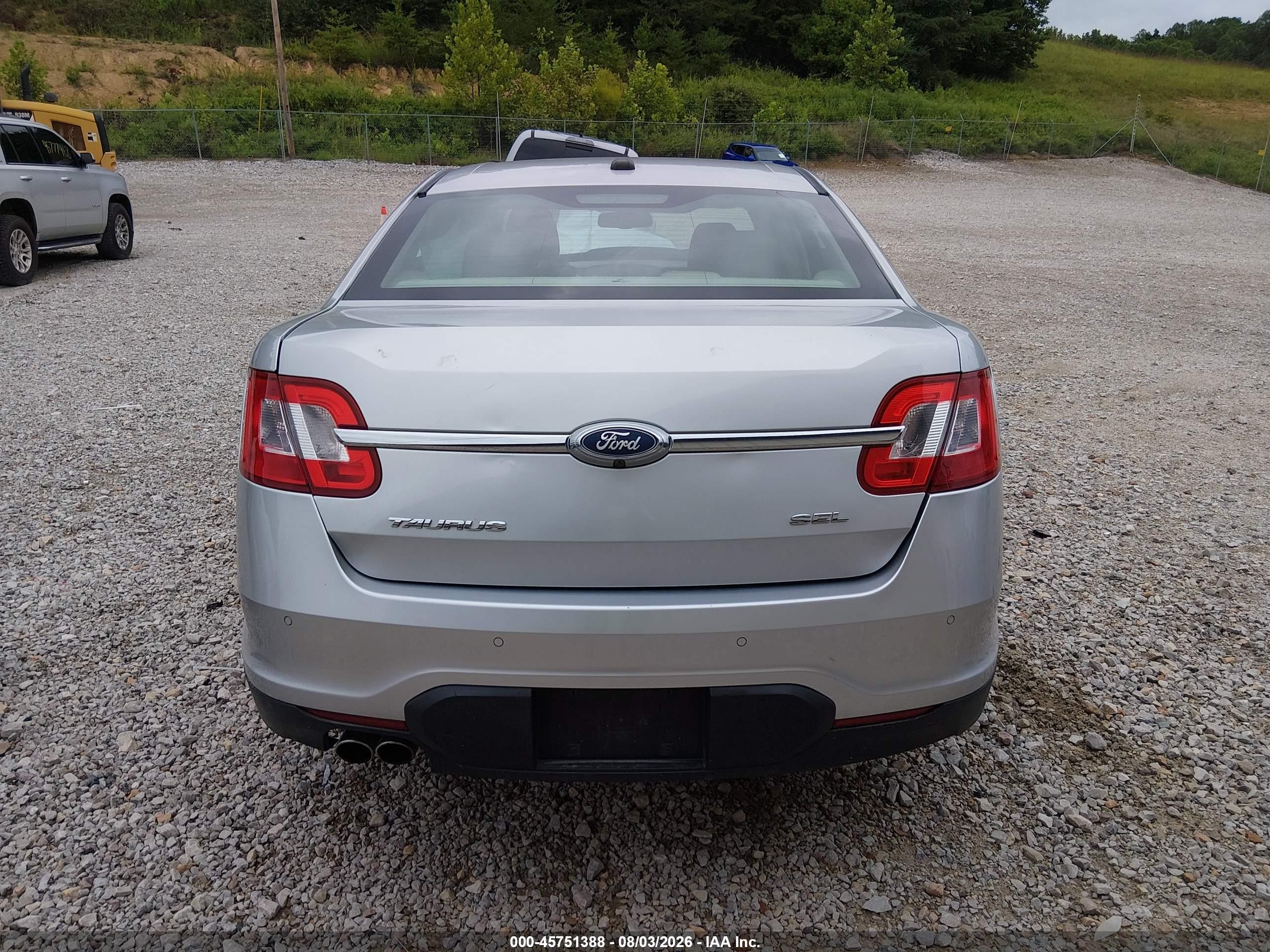 2011 Ford Taurus Sel Silver vin: 1FAHP2EWXBG136580