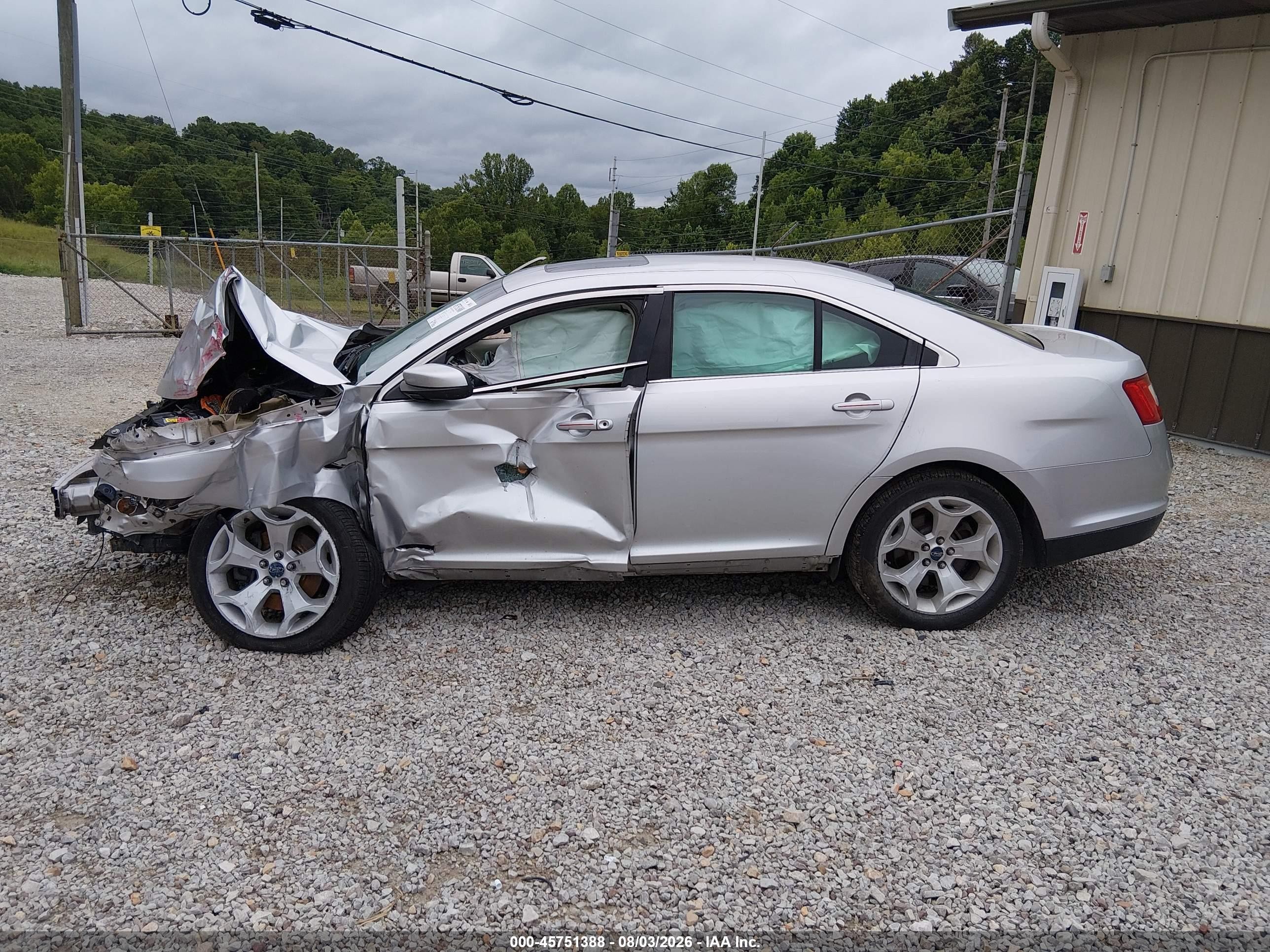 2011 Ford Taurus Sel Silver vin: 1FAHP2EWXBG136580
