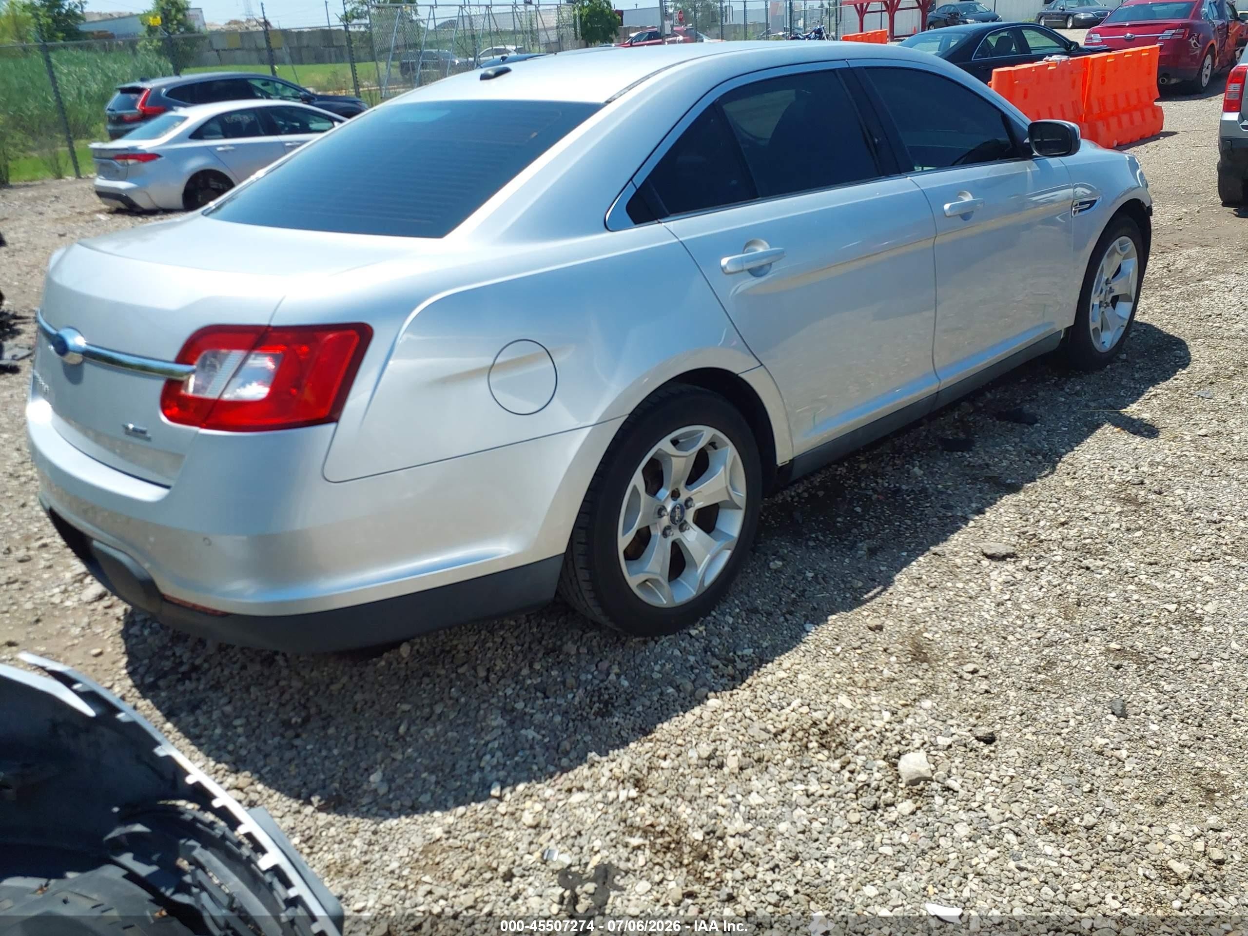 2011 Ford Taurus Sel Silver vin: 1FAHP2EWXBG188727