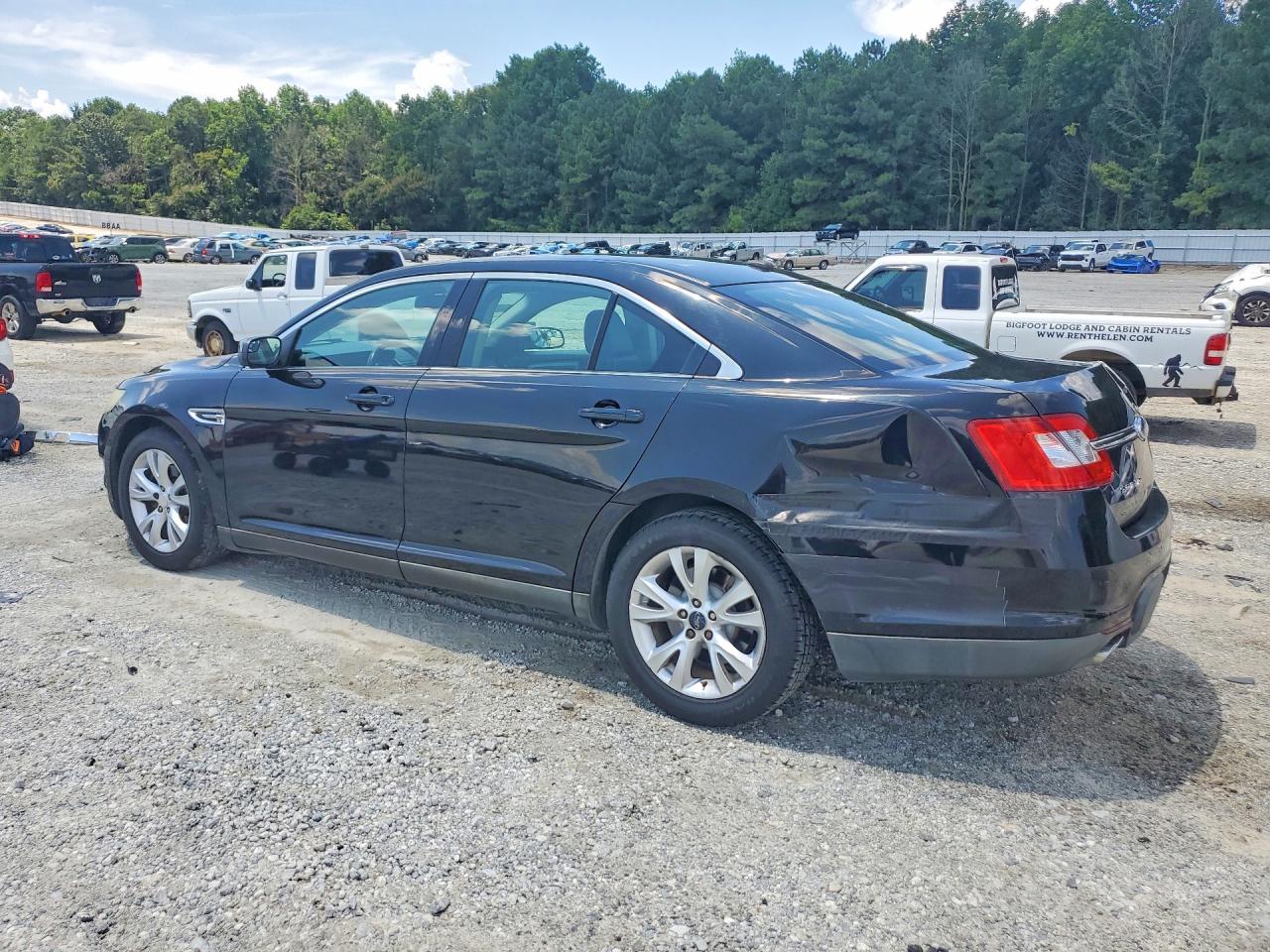 2012 Ford Taurus Sel Black vin: 1FAHP2EWXCG100437