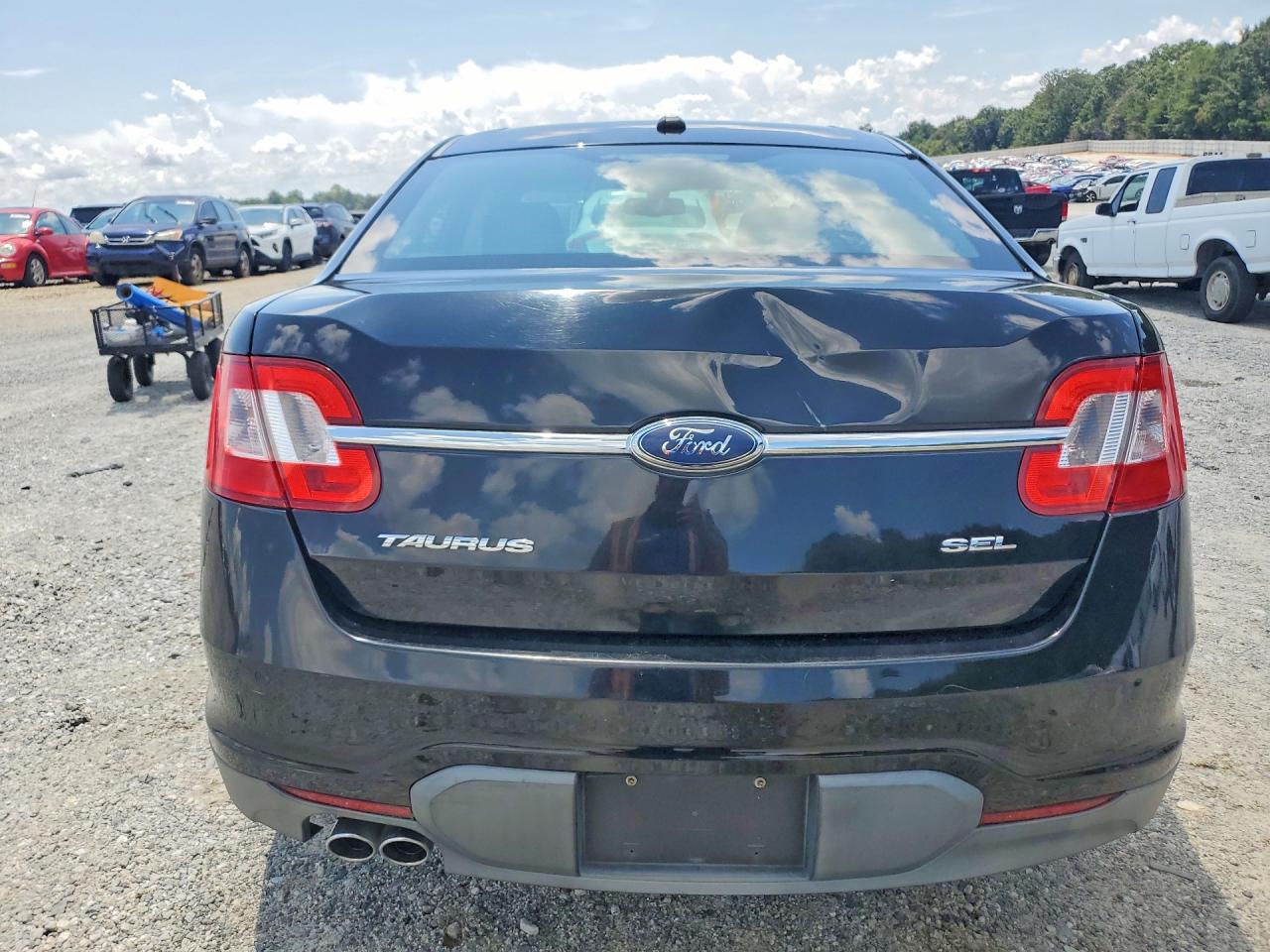 2012 Ford Taurus Sel Black vin: 1FAHP2EWXCG100437