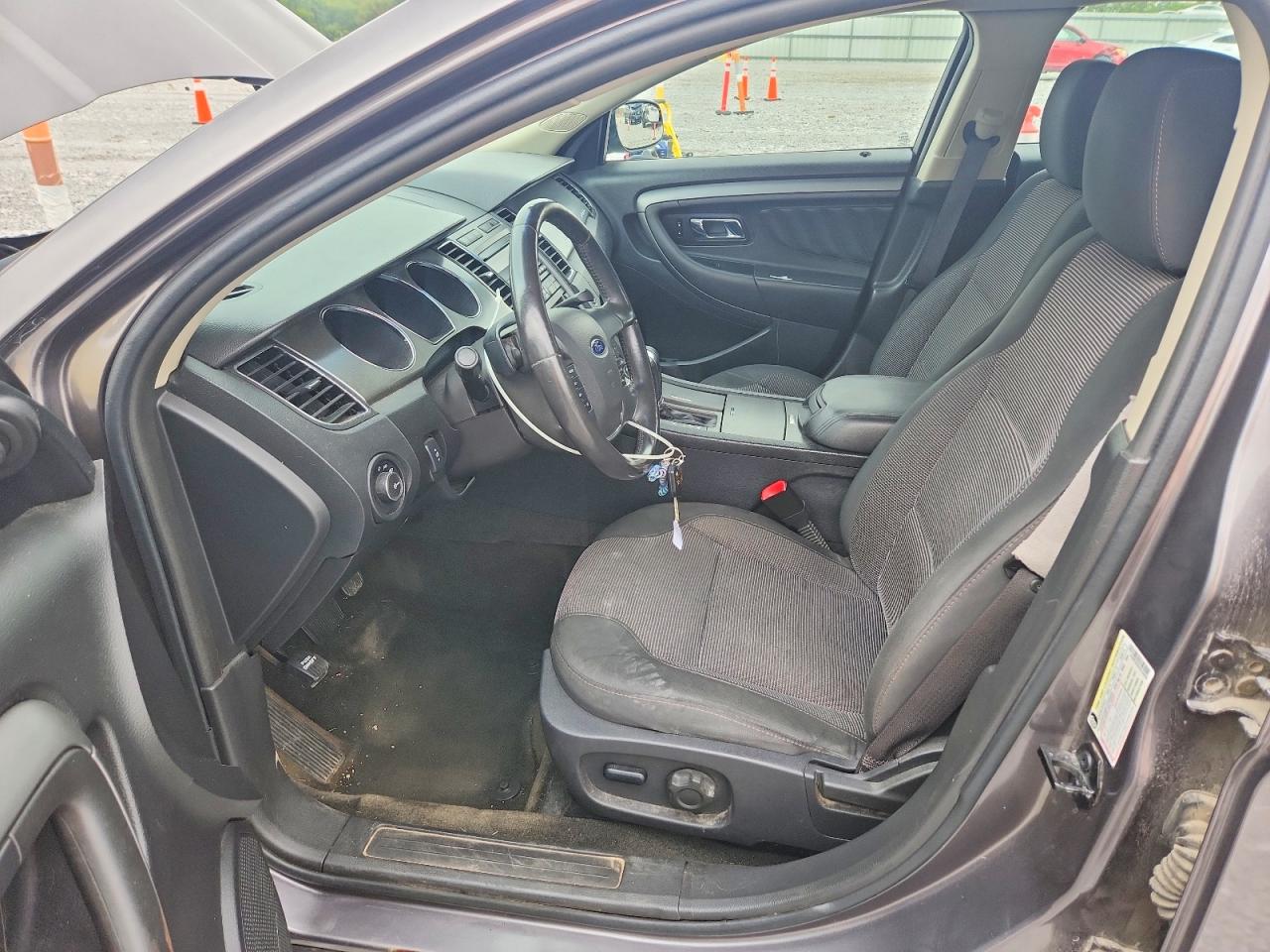 2012 Ford Taurus Sel Gray vin: 1FAHP2EWXCG108098