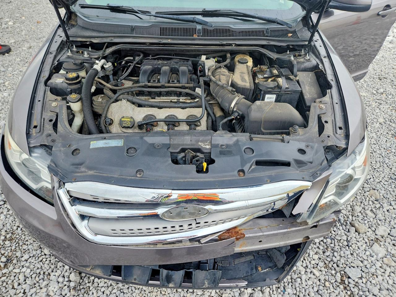 2012 Ford Taurus Sel Gray vin: 1FAHP2EWXCG108098