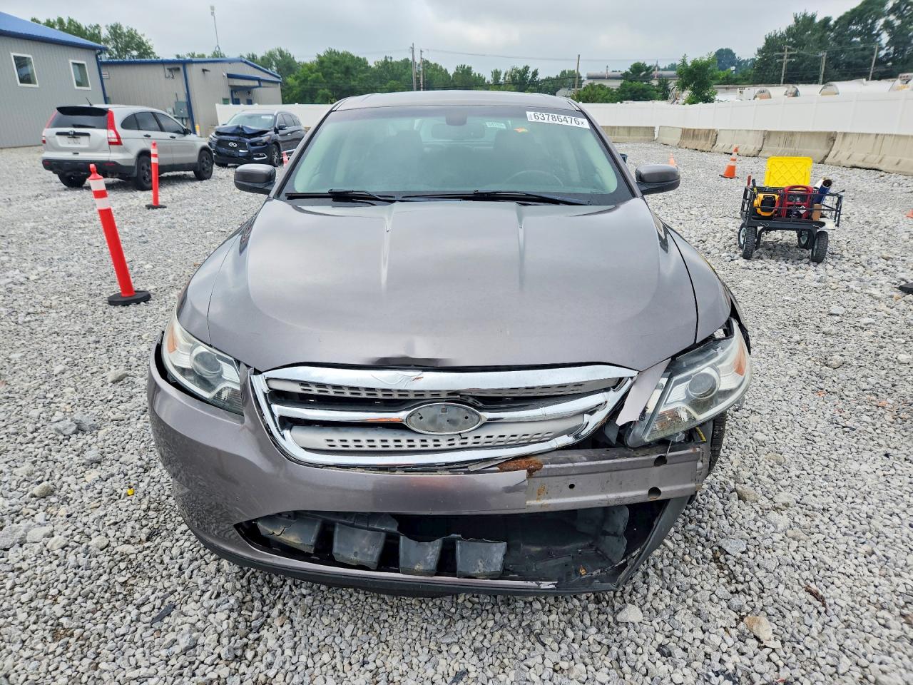 2012 Ford Taurus Sel Gray vin: 1FAHP2EWXCG108098