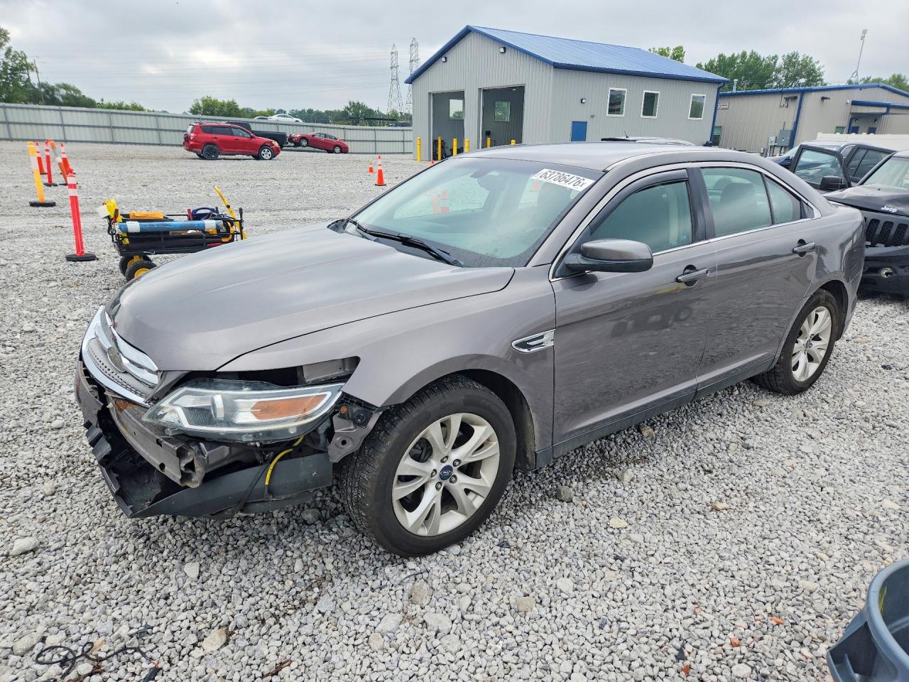 2012 Ford Taurus Sel Gray vin: 1FAHP2EWXCG108098
