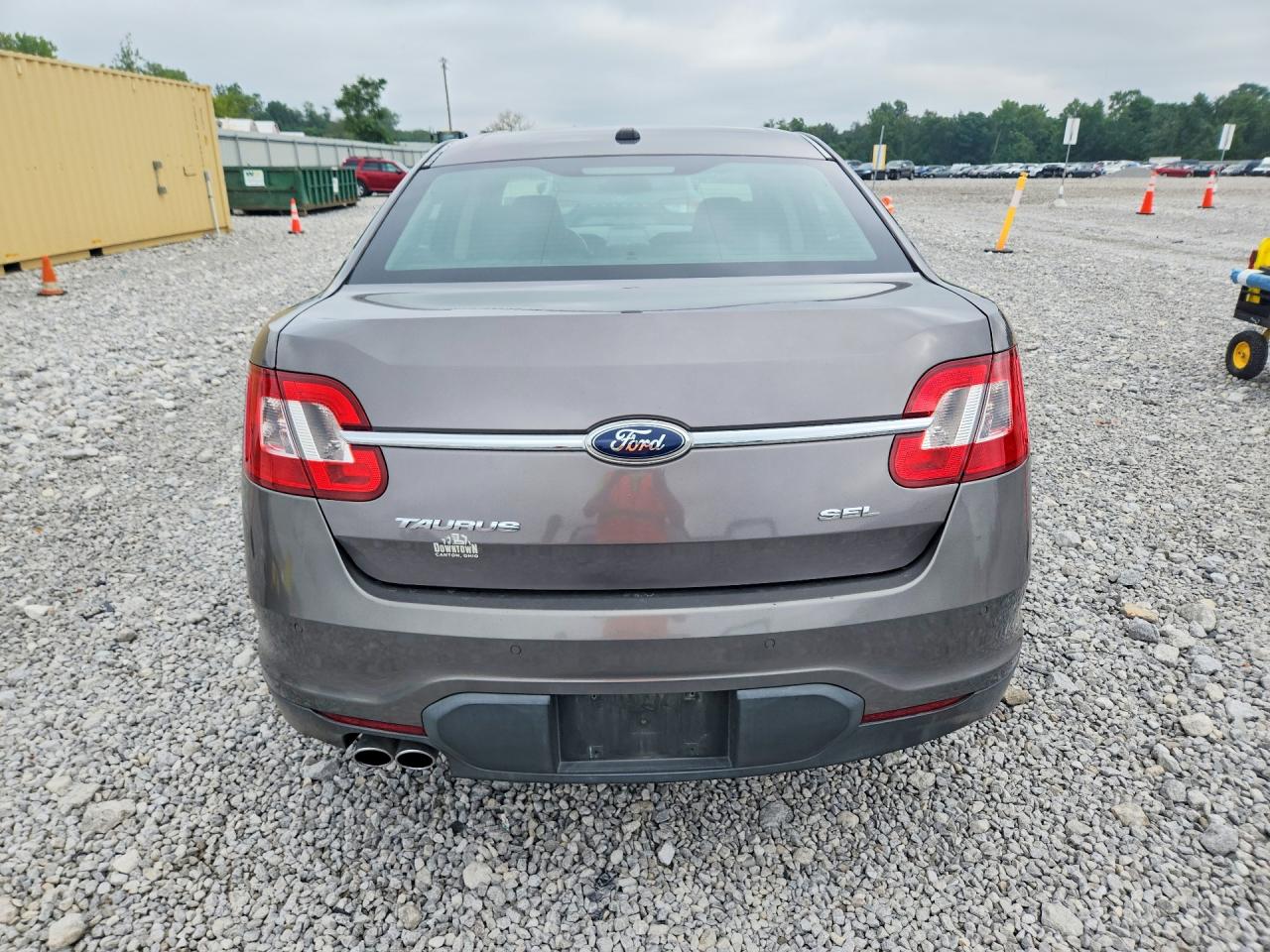 2012 Ford Taurus Sel Gray vin: 1FAHP2EWXCG108098