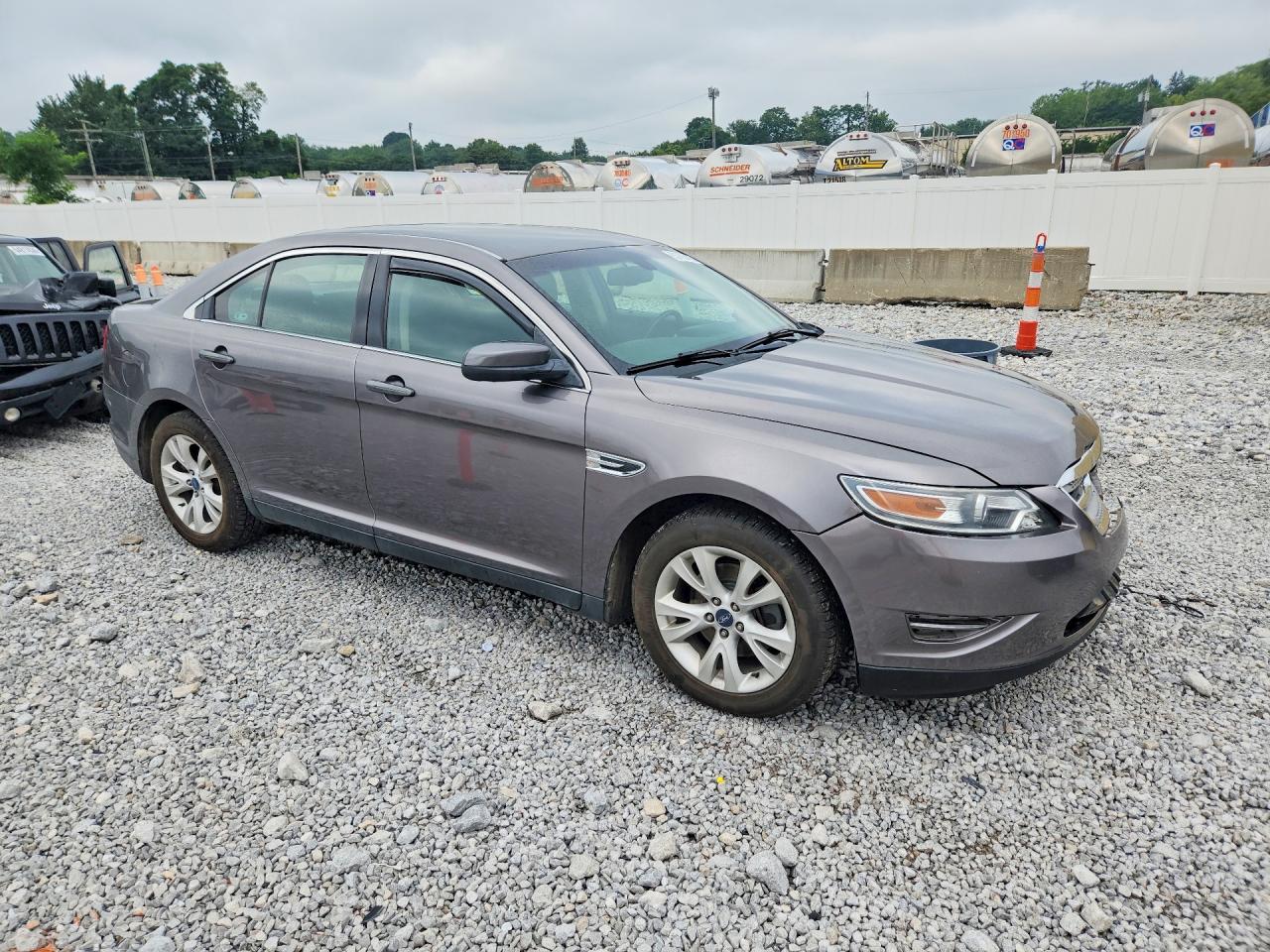2012 Ford Taurus Sel Gray vin: 1FAHP2EWXCG108098