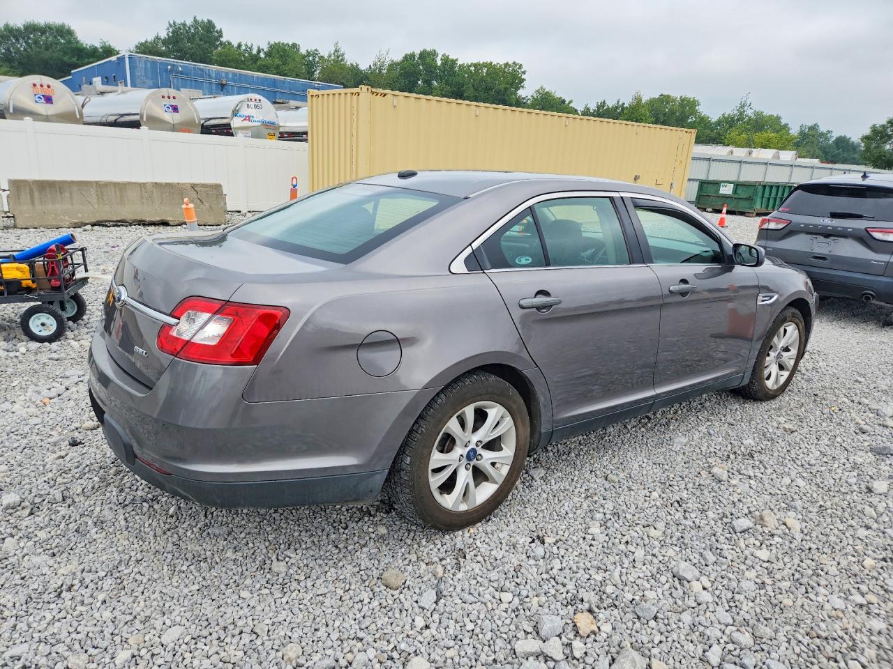 2012 Ford Taurus Sel Gray vin: 1FAHP2EWXCG108098