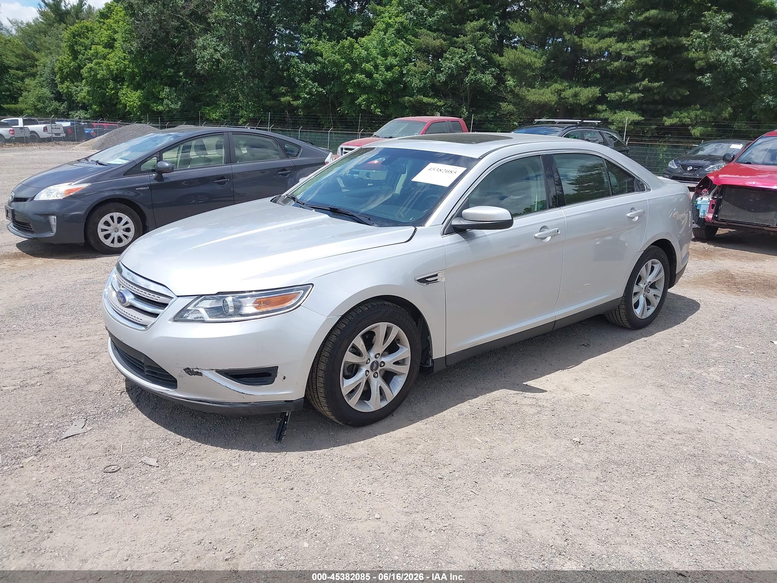 2012 Ford Taurus Sel Silver vin: 1FAHP2EWXCG115973