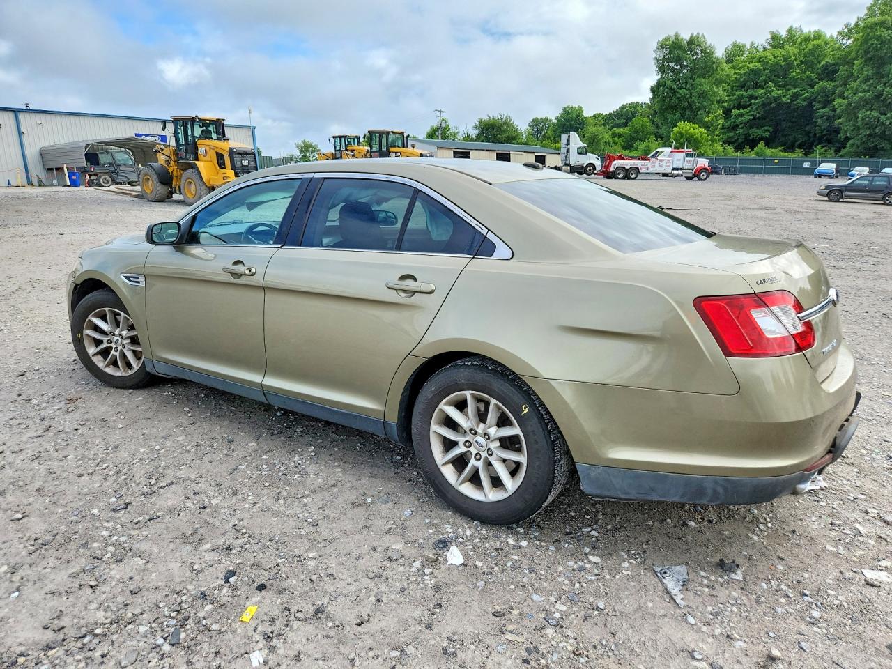 2012 Ford Taurus Sel Green vin: 1FAHP2EWXCG116038