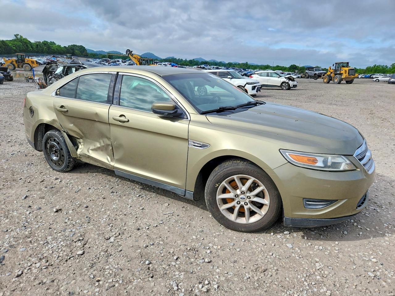 2012 Ford Taurus Sel Green vin: 1FAHP2EWXCG116038