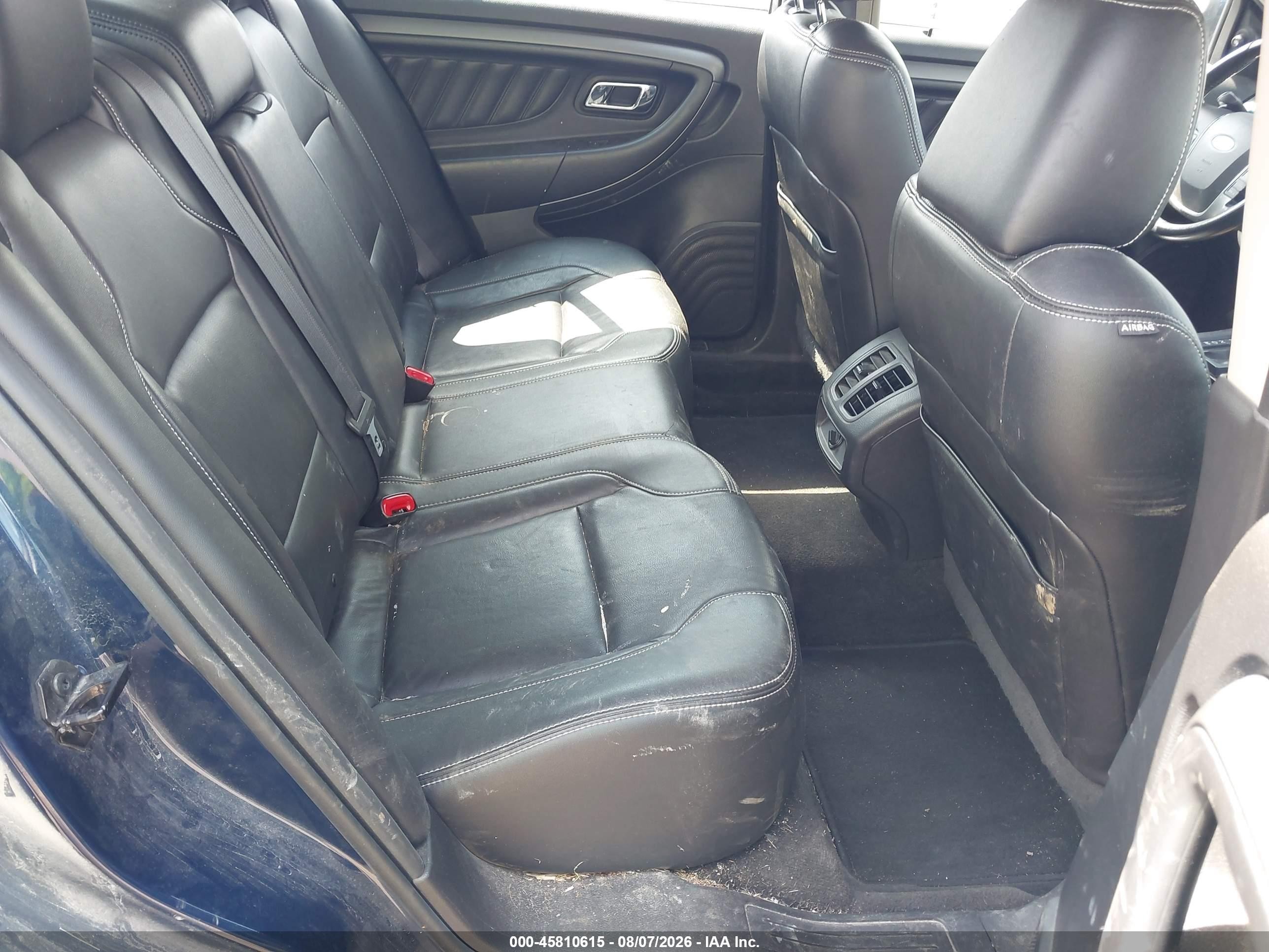2012 Ford Taurus Sel Синий vin: 1FAHP2EWXCG133454
