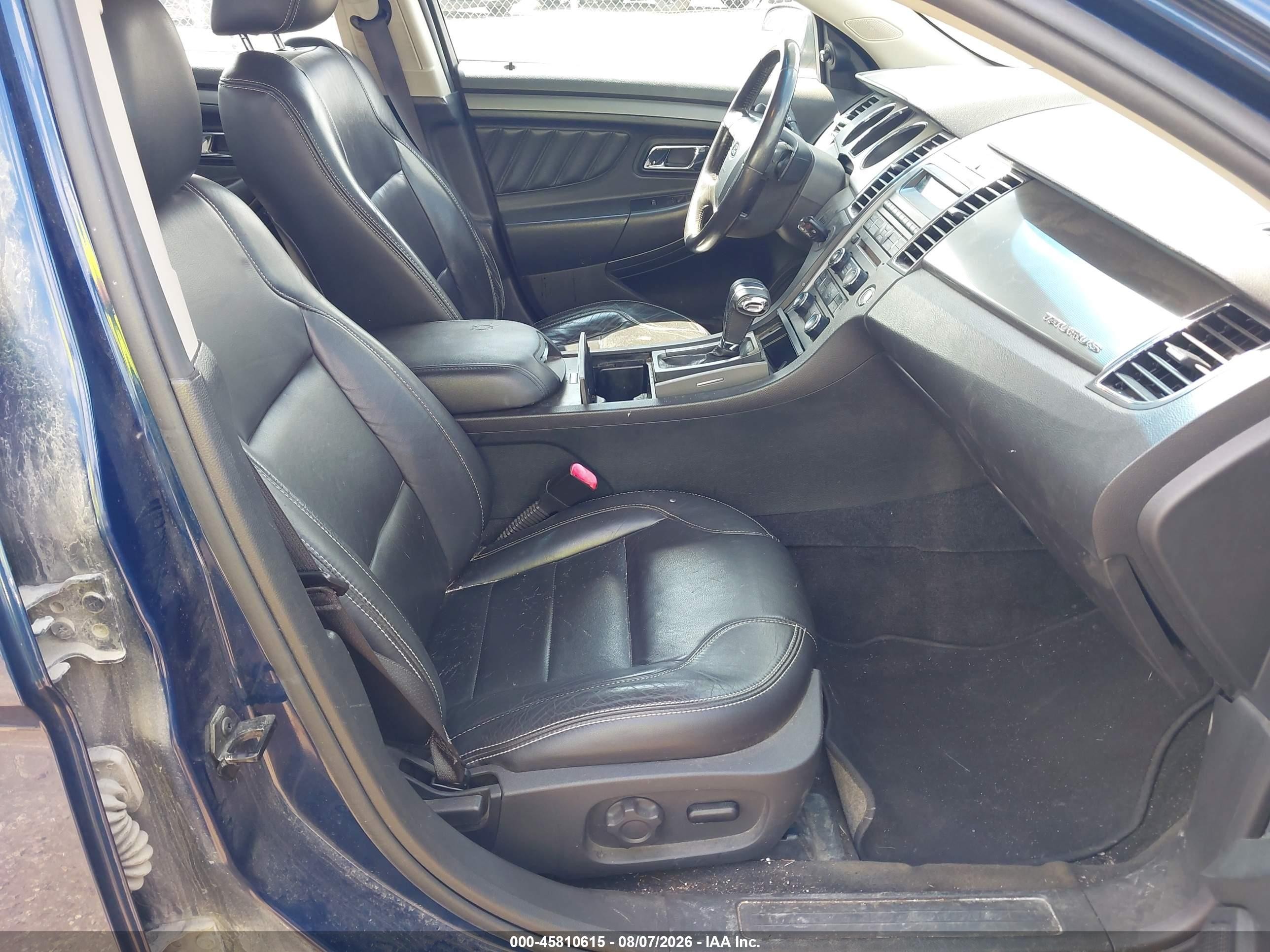 2012 Ford Taurus Sel Синий vin: 1FAHP2EWXCG133454