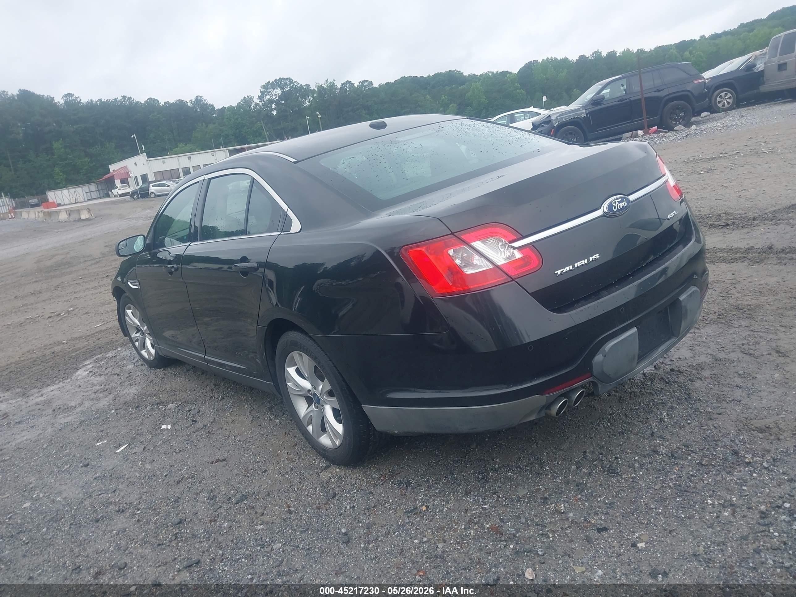 2012 Ford Taurus Sel Черный vin: 1FAHP2EWXCG135477