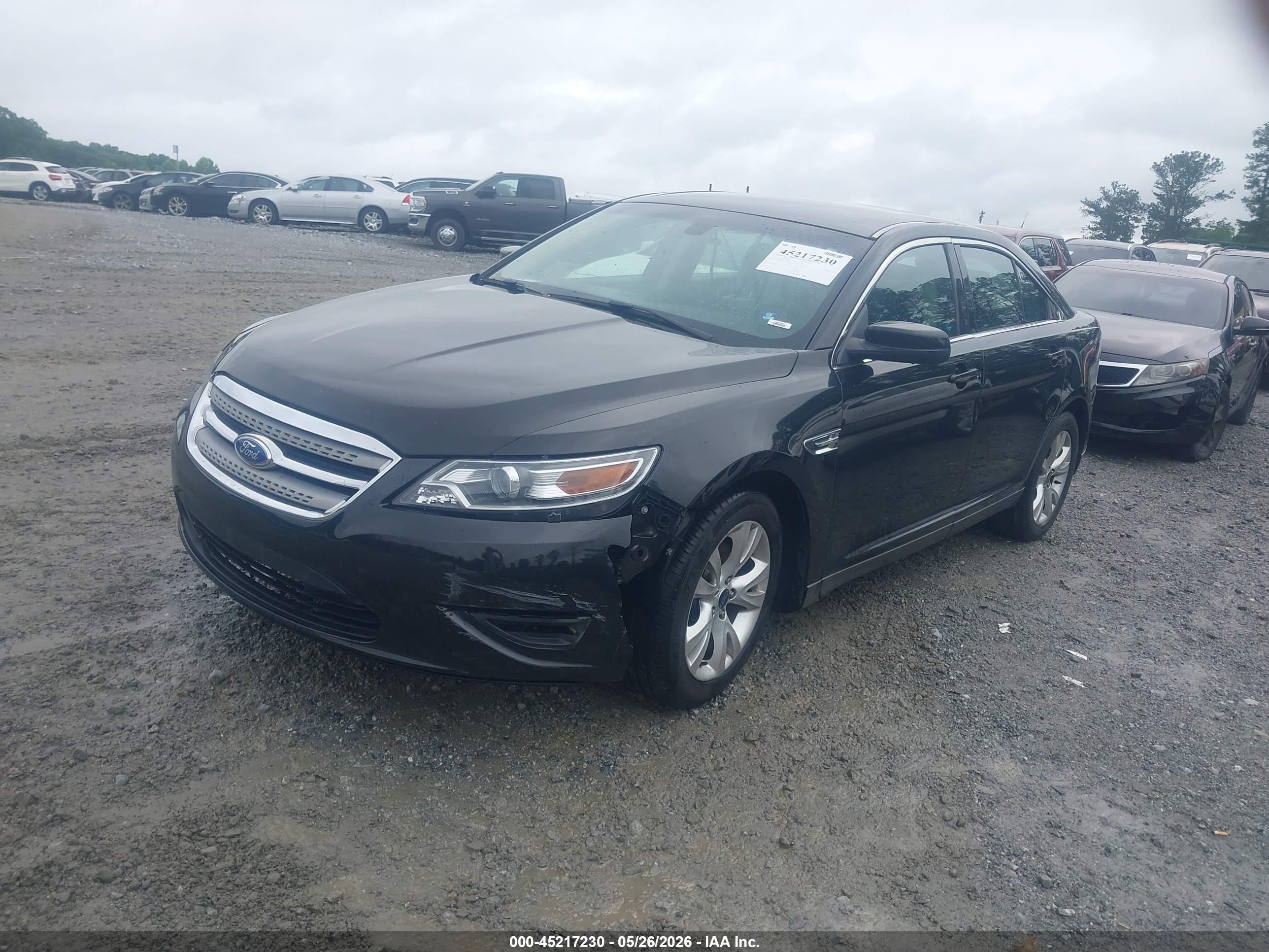 2012 Ford Taurus Sel Черный vin: 1FAHP2EWXCG135477