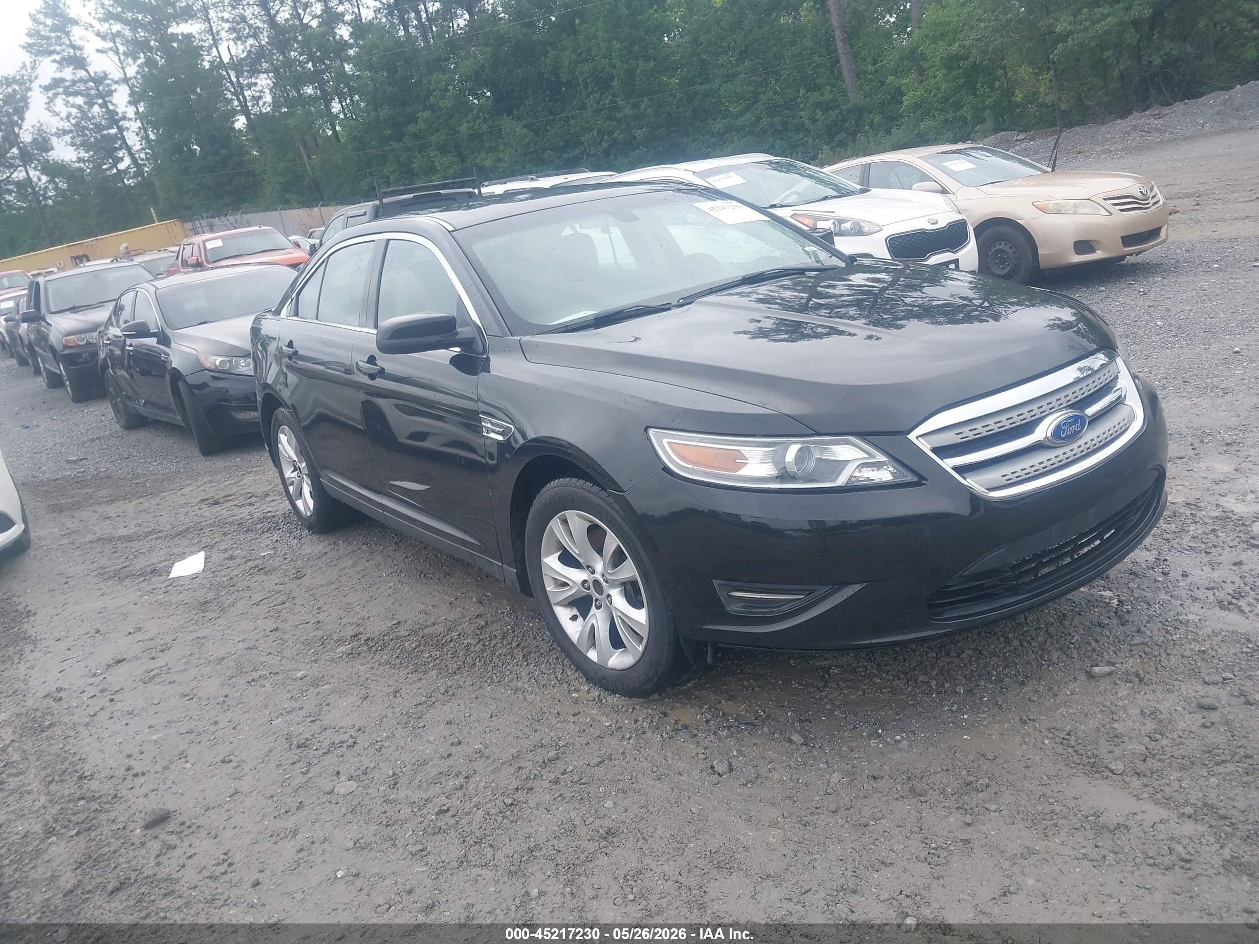 2012 Ford Taurus Sel Черный vin: 1FAHP2EWXCG135477