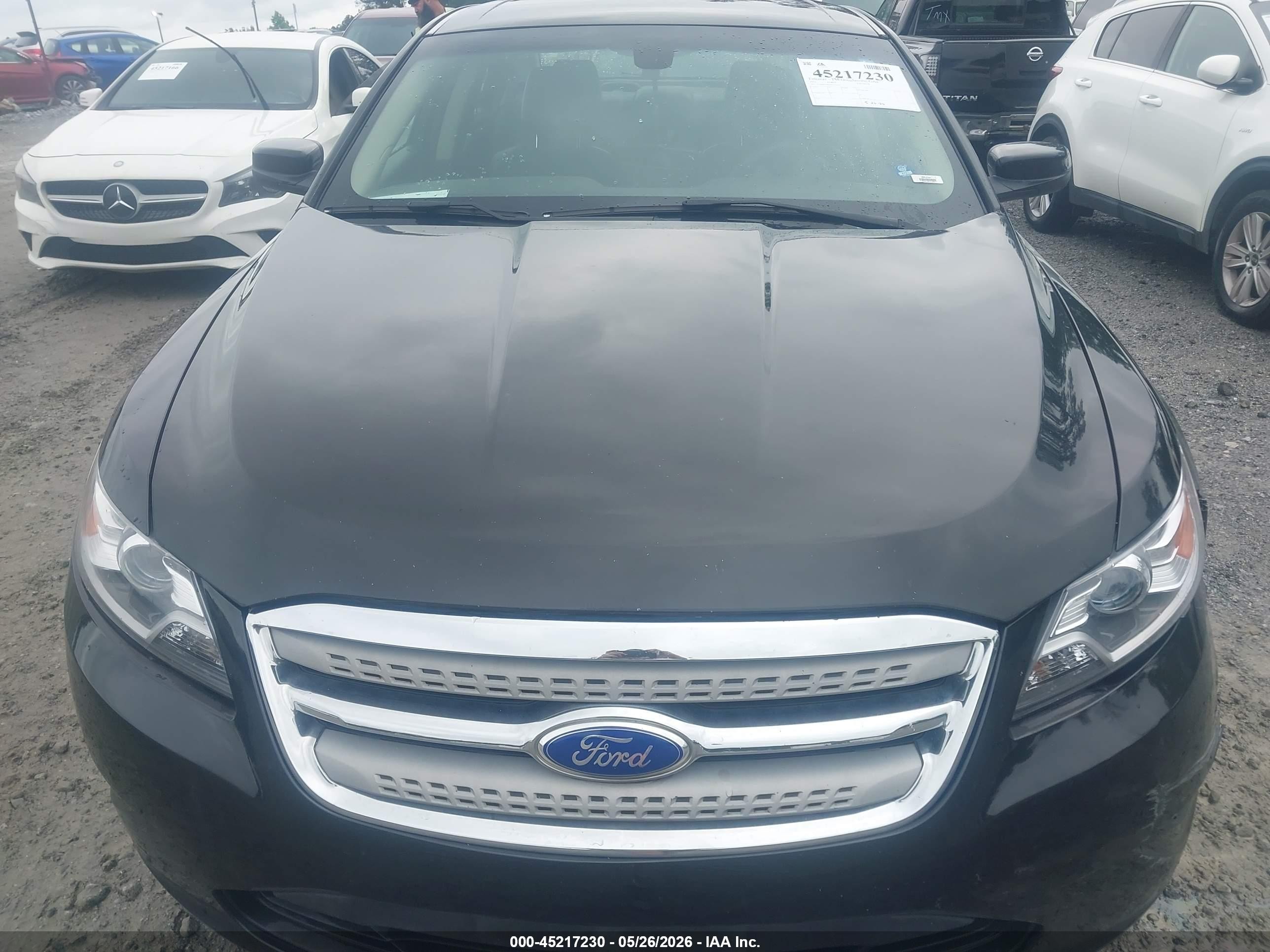 2012 Ford Taurus Sel Черный vin: 1FAHP2EWXCG135477