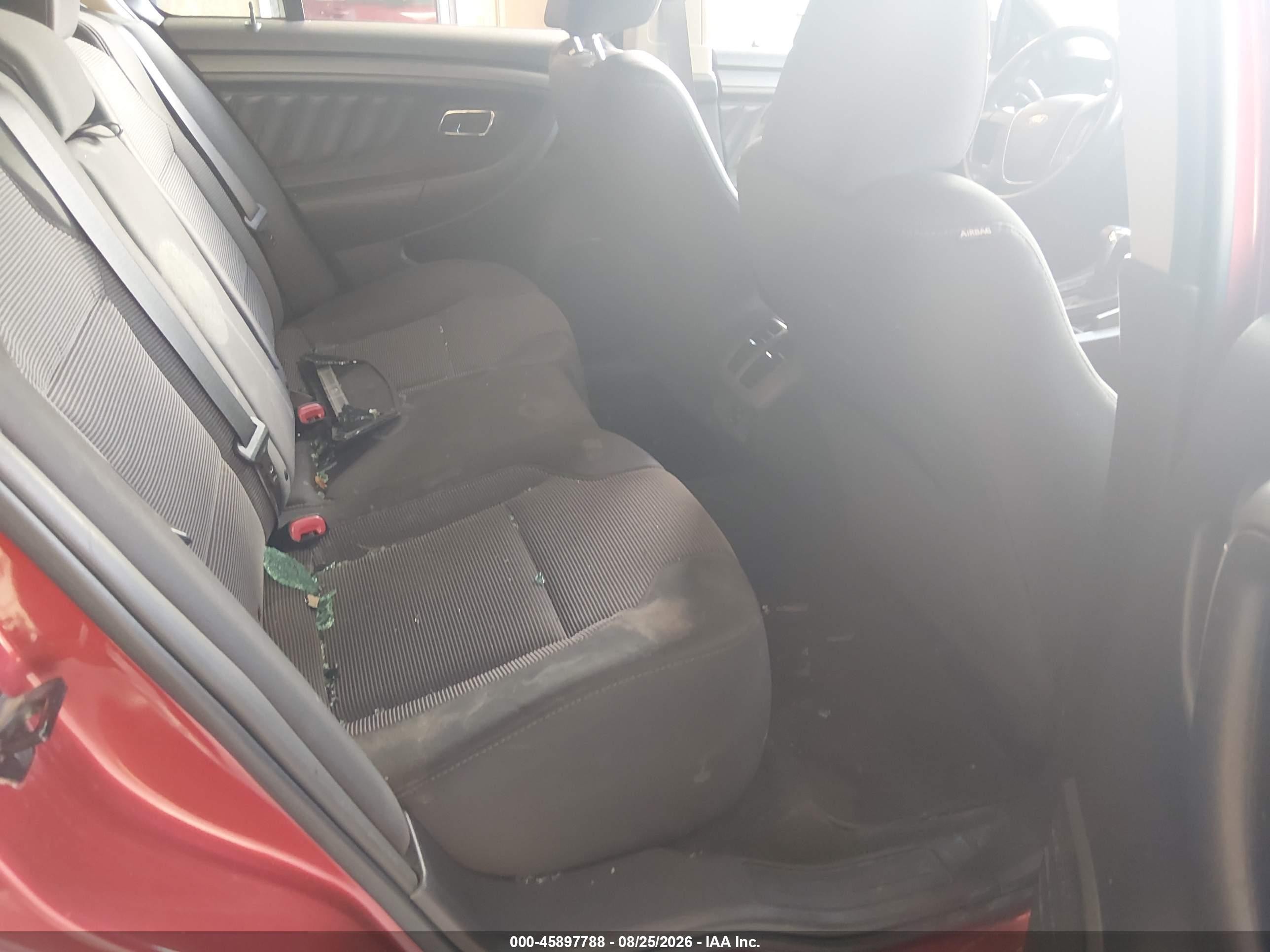 2012 Ford Taurus Sel Maroon vin: 1FAHP2EWXCG142123