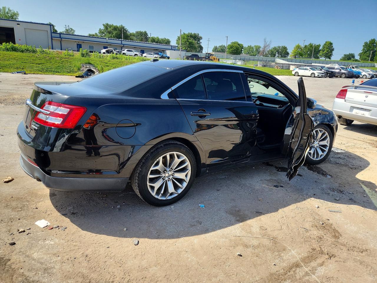 2013 Ford Taurus Limited Black vin: 1FAHP2F80DG113196