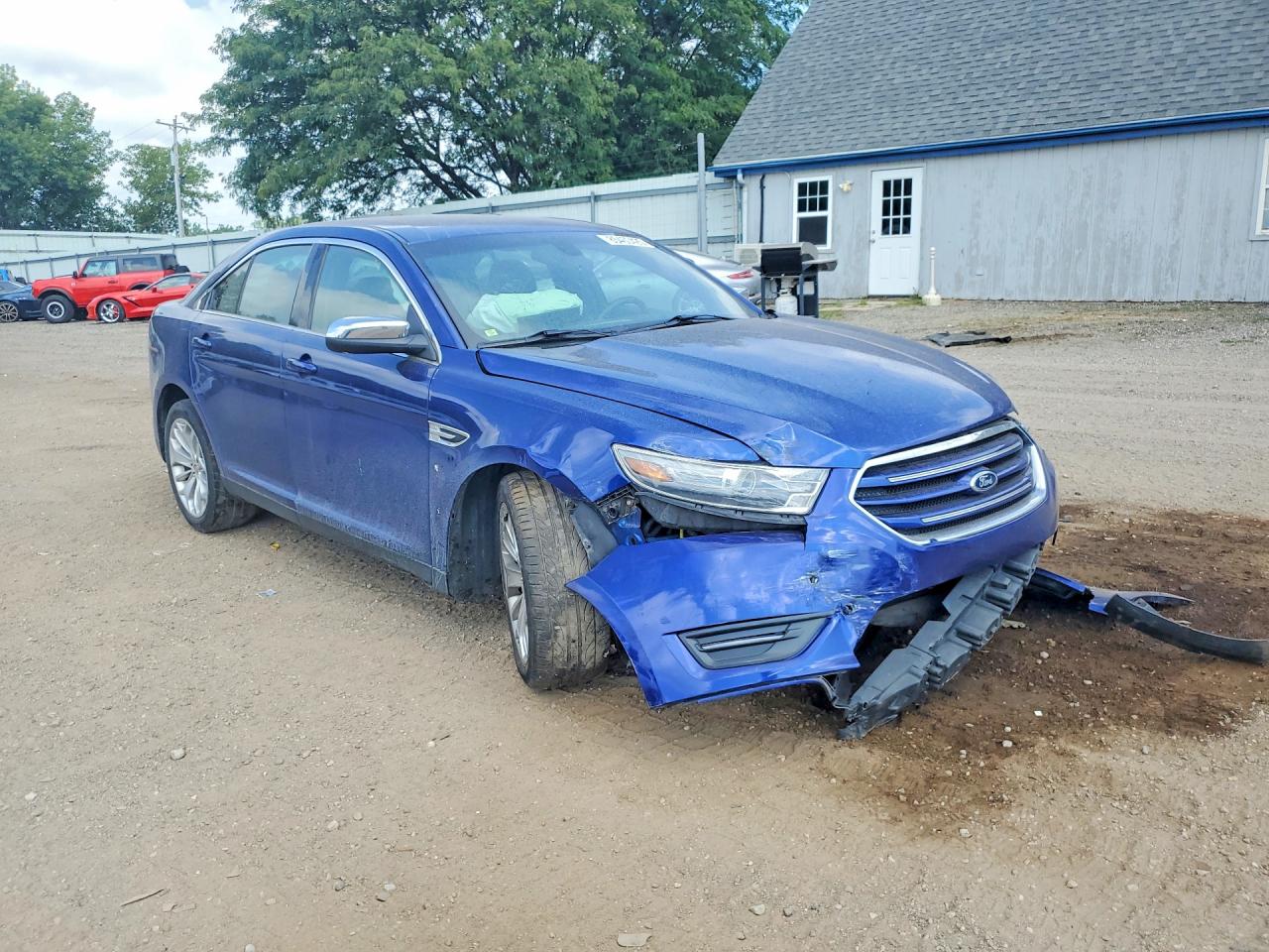2013 Ford Taurus Limited Blue vin: 1FAHP2F80DG164262