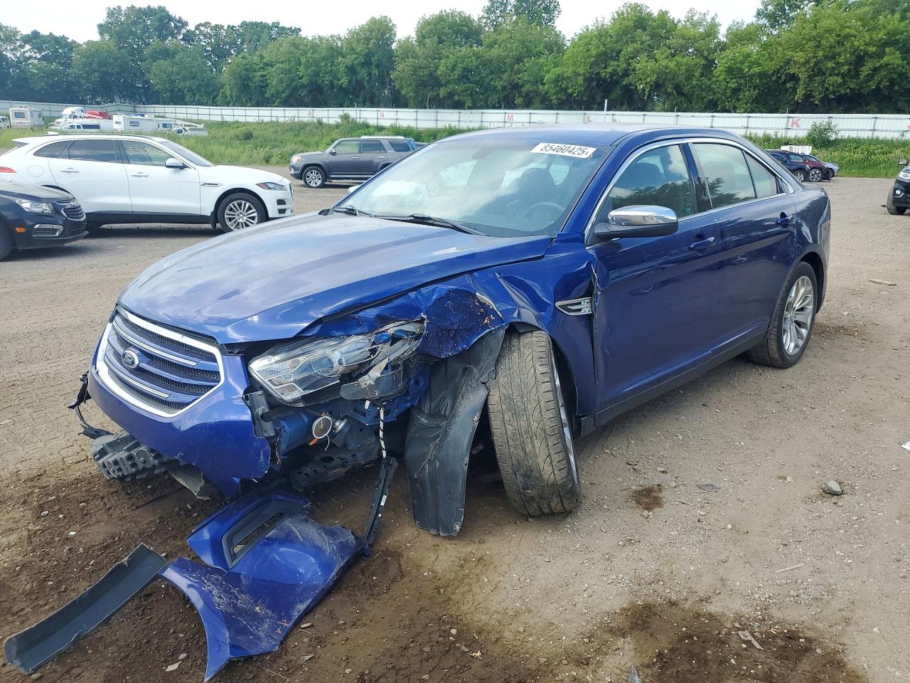 2013 Ford Taurus Limited Blue vin: 1FAHP2F80DG164262