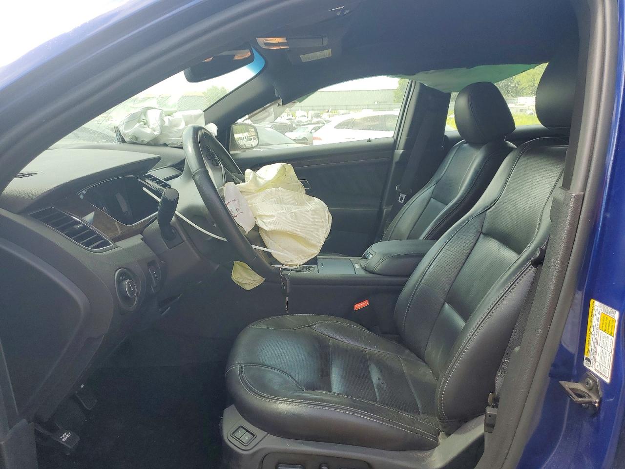 2013 Ford Taurus Limited Blue vin: 1FAHP2F80DG164262