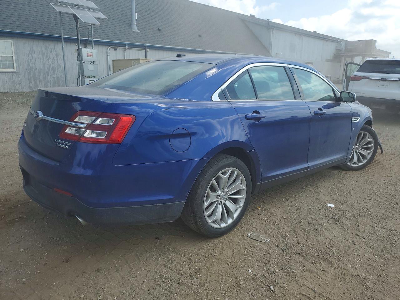 2013 Ford Taurus Limited Blue vin: 1FAHP2F80DG164262