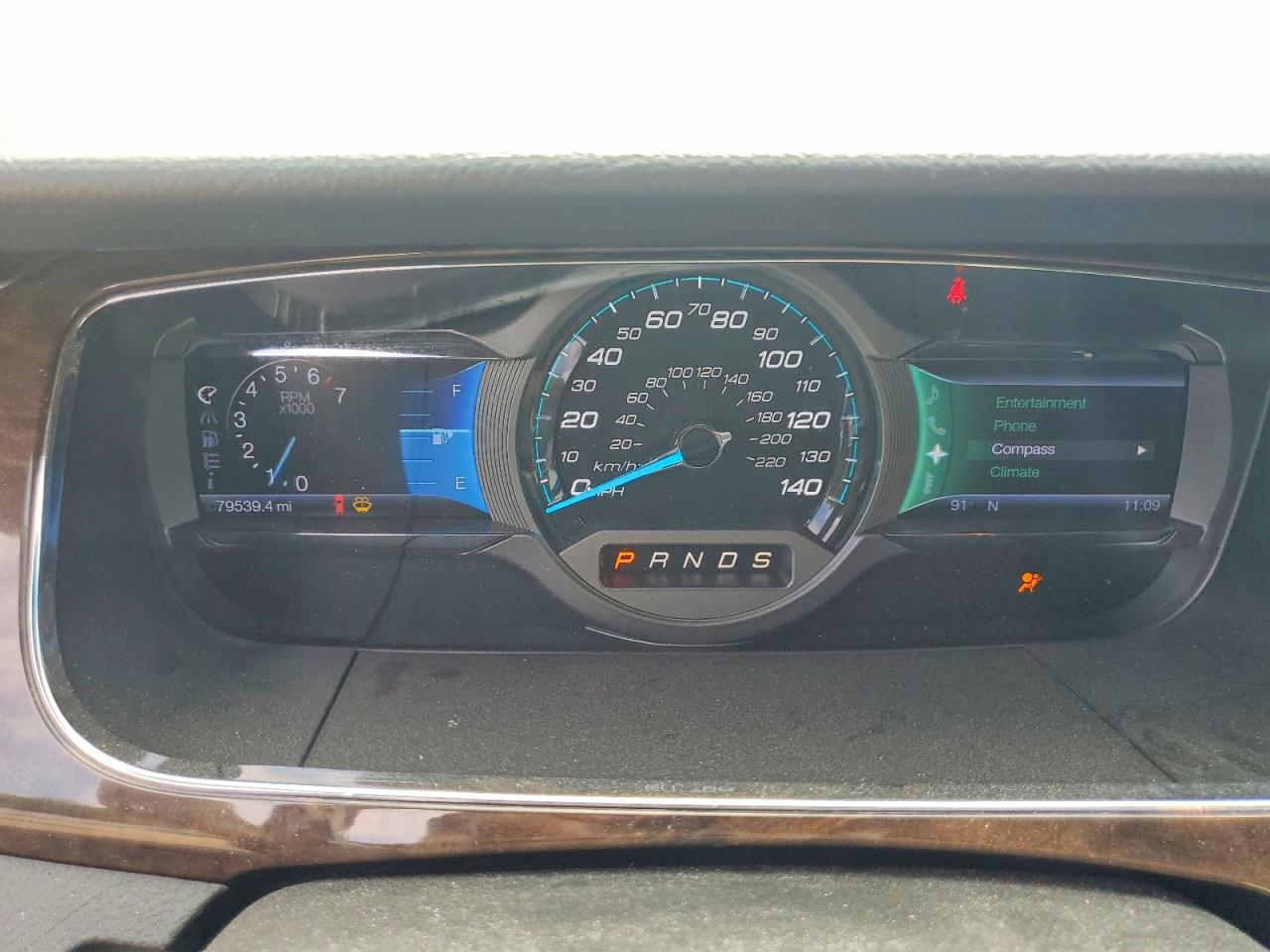 2013 Ford Taurus Limited Blue vin: 1FAHP2F80DG164262