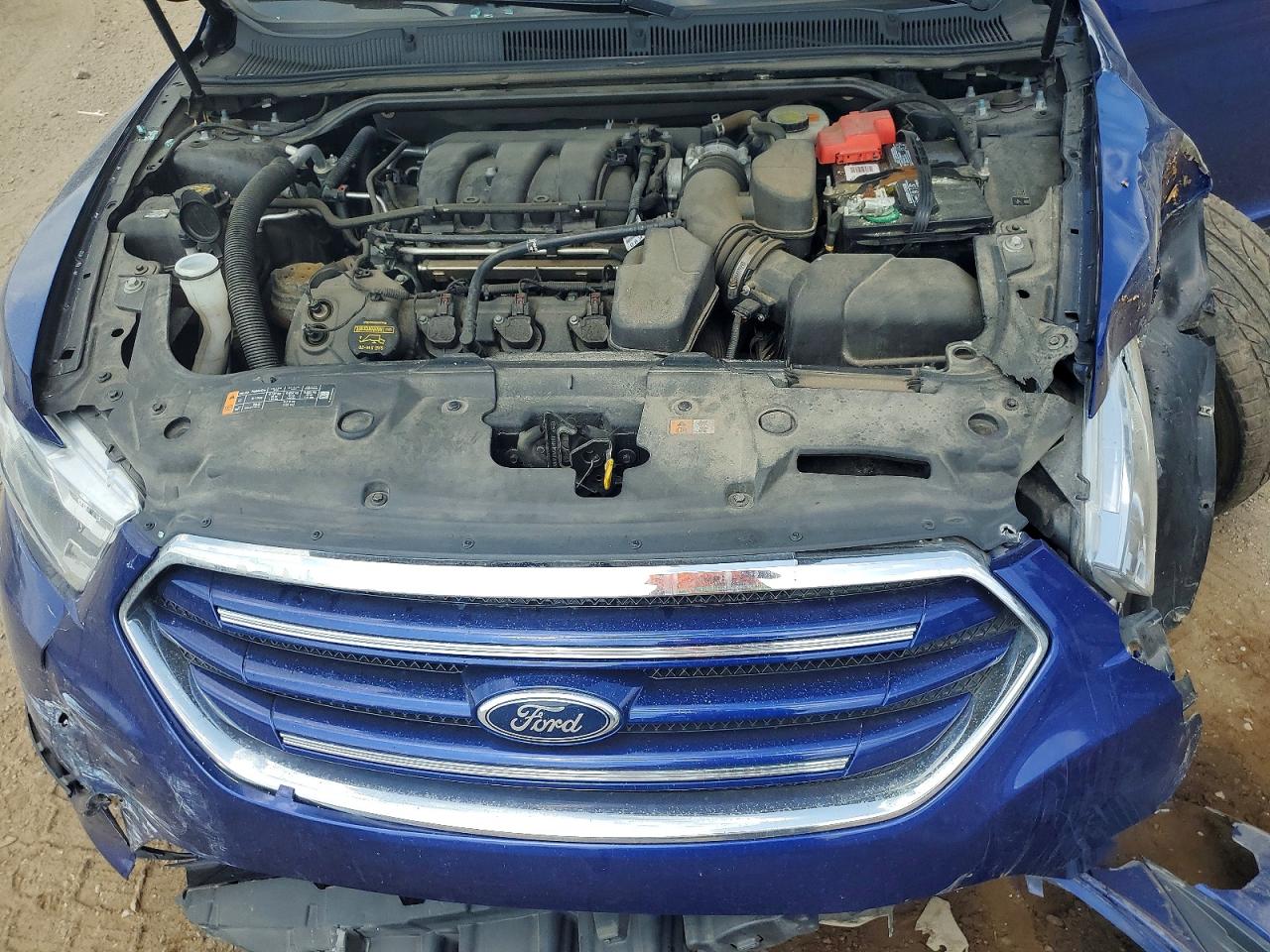 2013 Ford Taurus Limited Blue vin: 1FAHP2F80DG164262