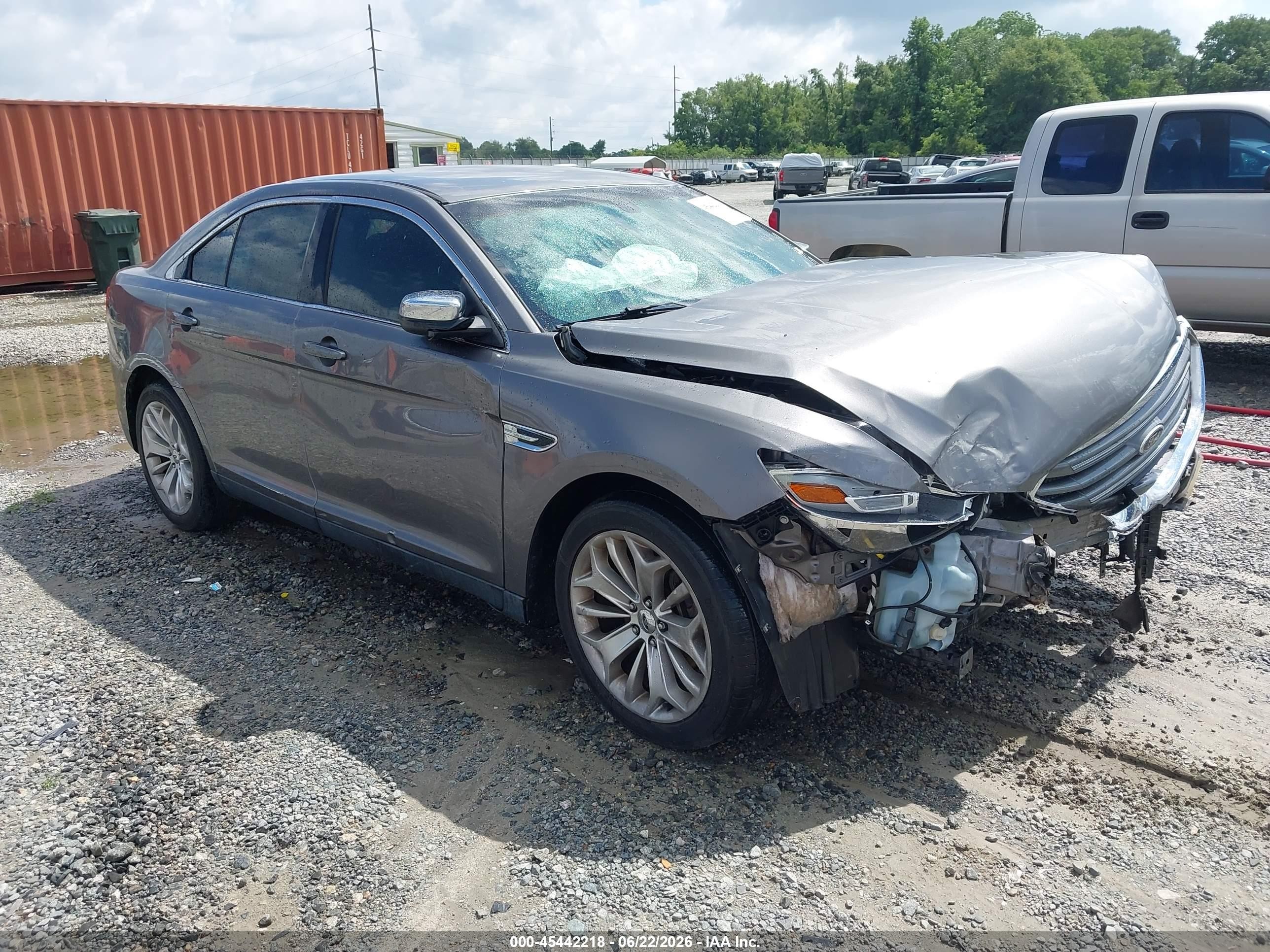 2013 Ford Taurus Limited Silver vin: 1FAHP2F80DG188545