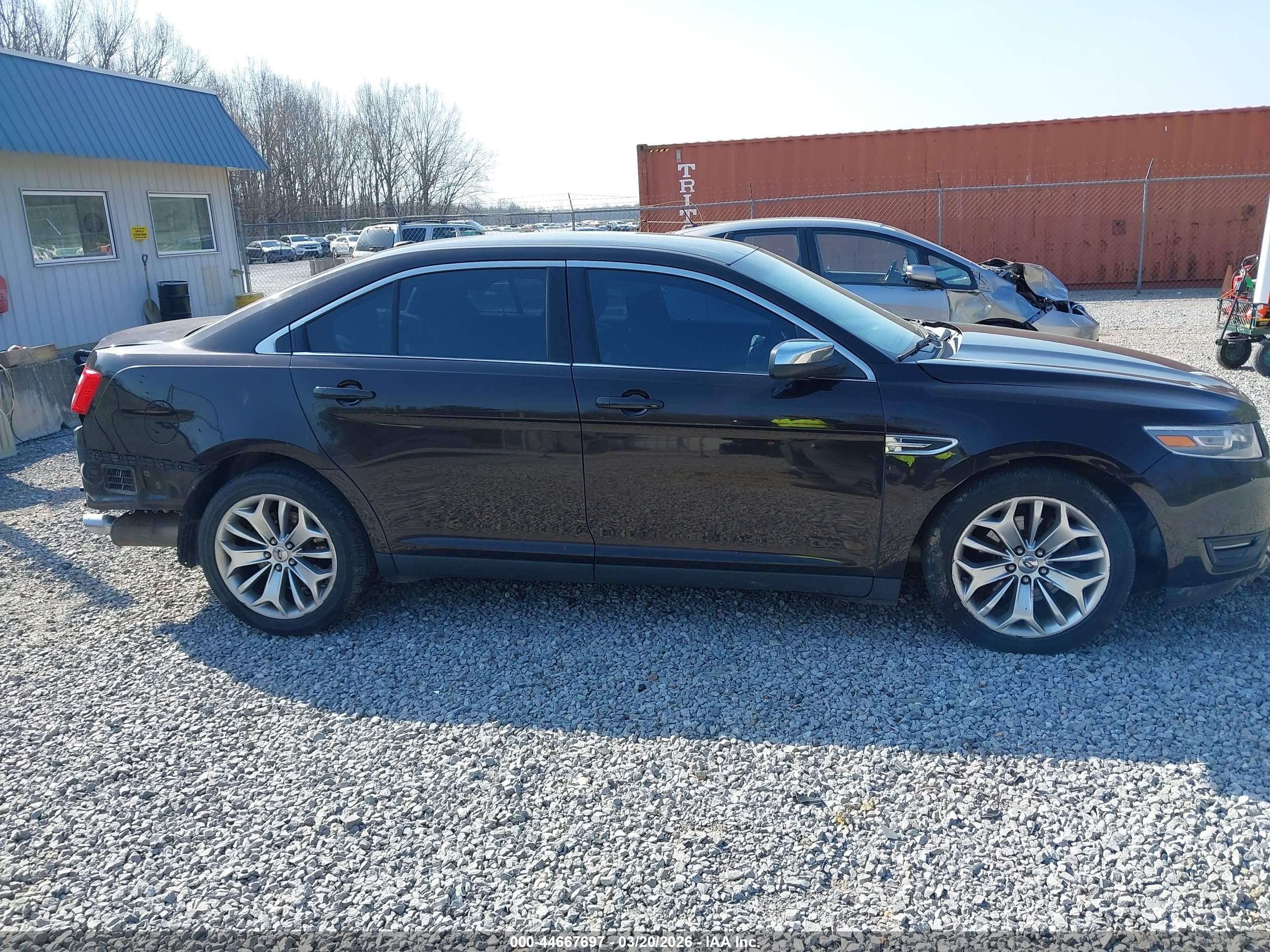 2013 Ford Taurus Limited Black vin: 1FAHP2F80DG193020