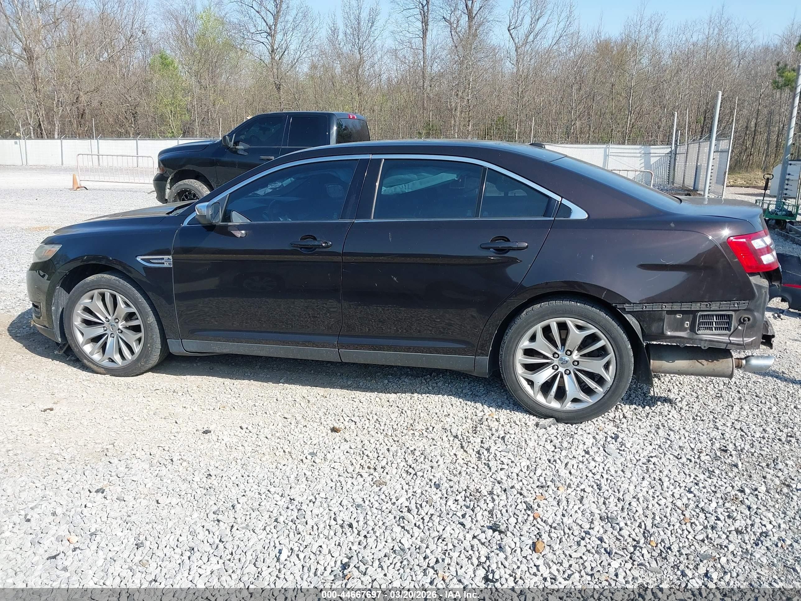 2013 Ford Taurus Limited Black vin: 1FAHP2F80DG193020