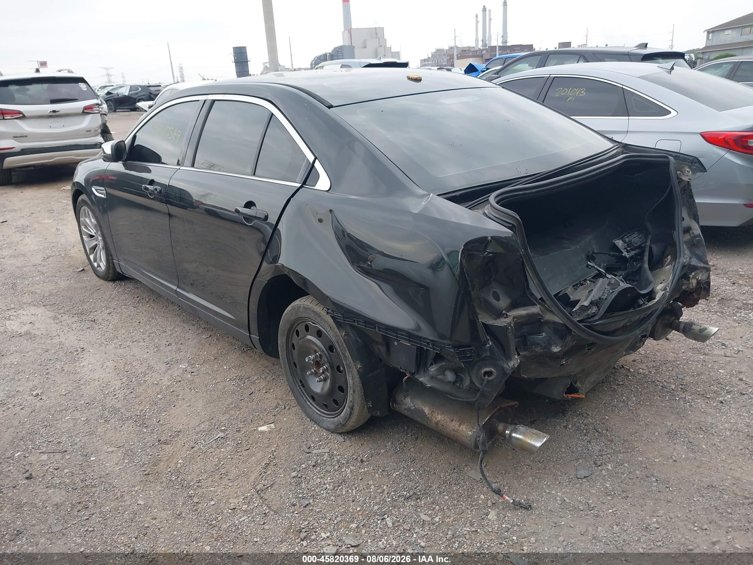 2013 Ford Taurus Limited Black vin: 1FAHP2F80DG193230