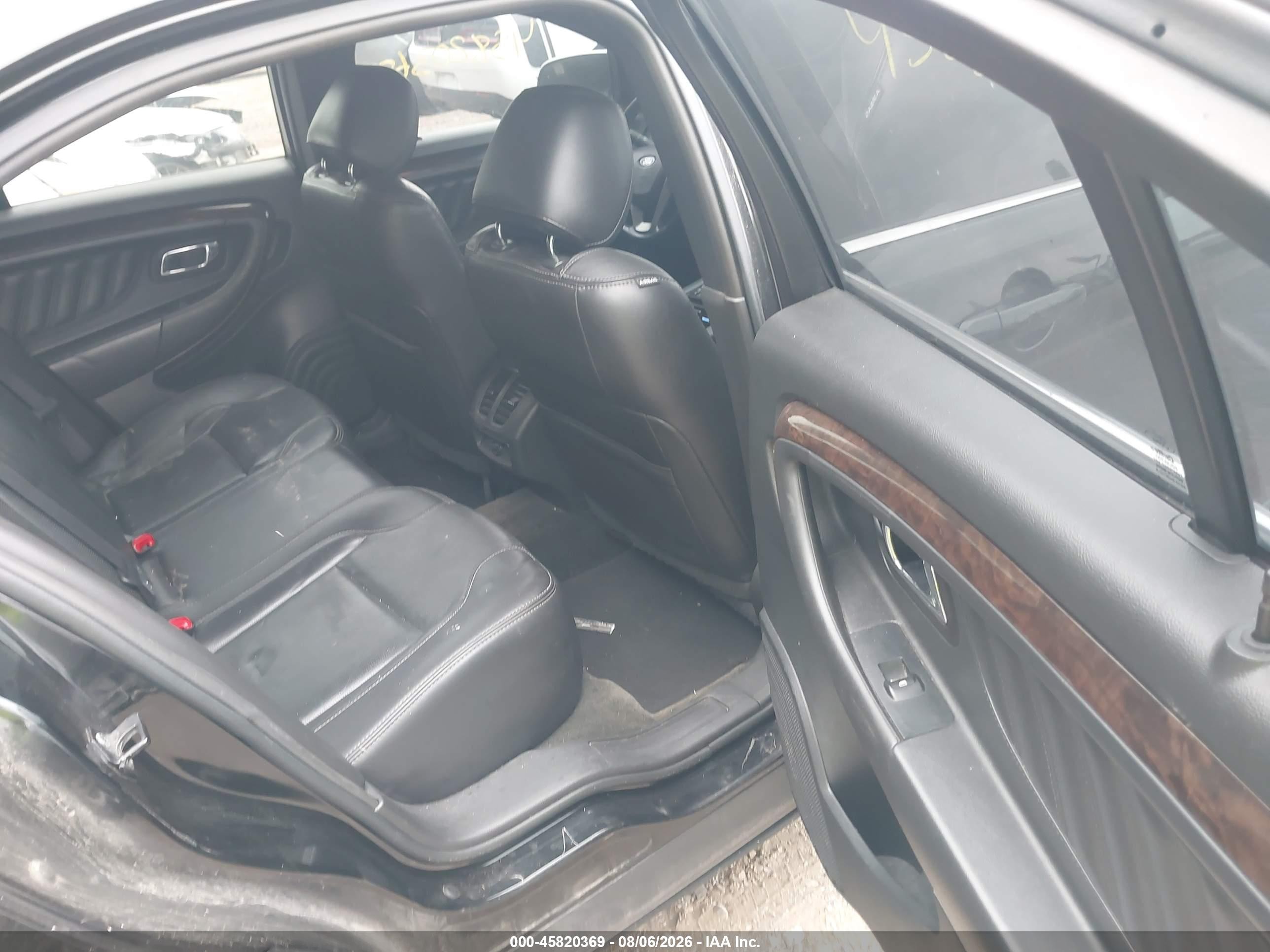 2013 Ford Taurus Limited Black vin: 1FAHP2F80DG193230