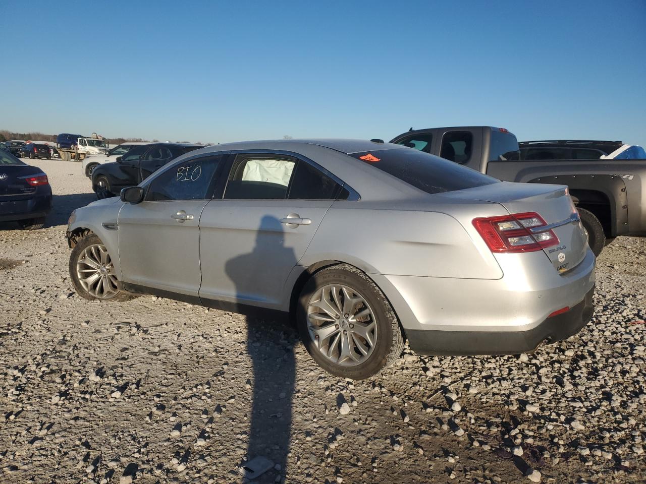 2013 Ford Taurus Silver vin: 1FAHP2F80DG200645