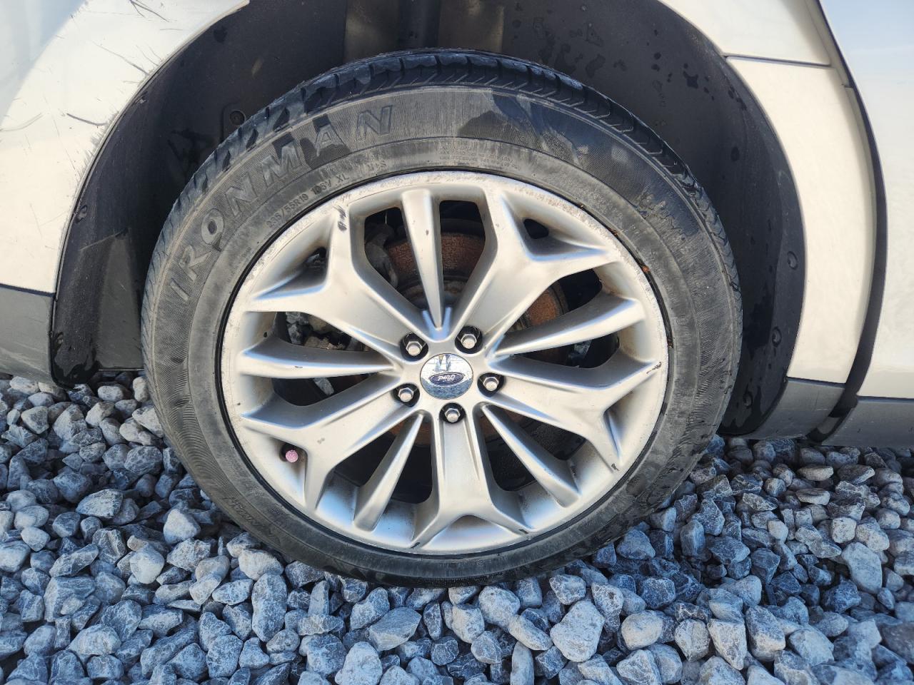 2013 Ford Taurus Silver vin: 1FAHP2F80DG200645 Damage: Right Rear Wheel, Curb Rash, > 12 Inches