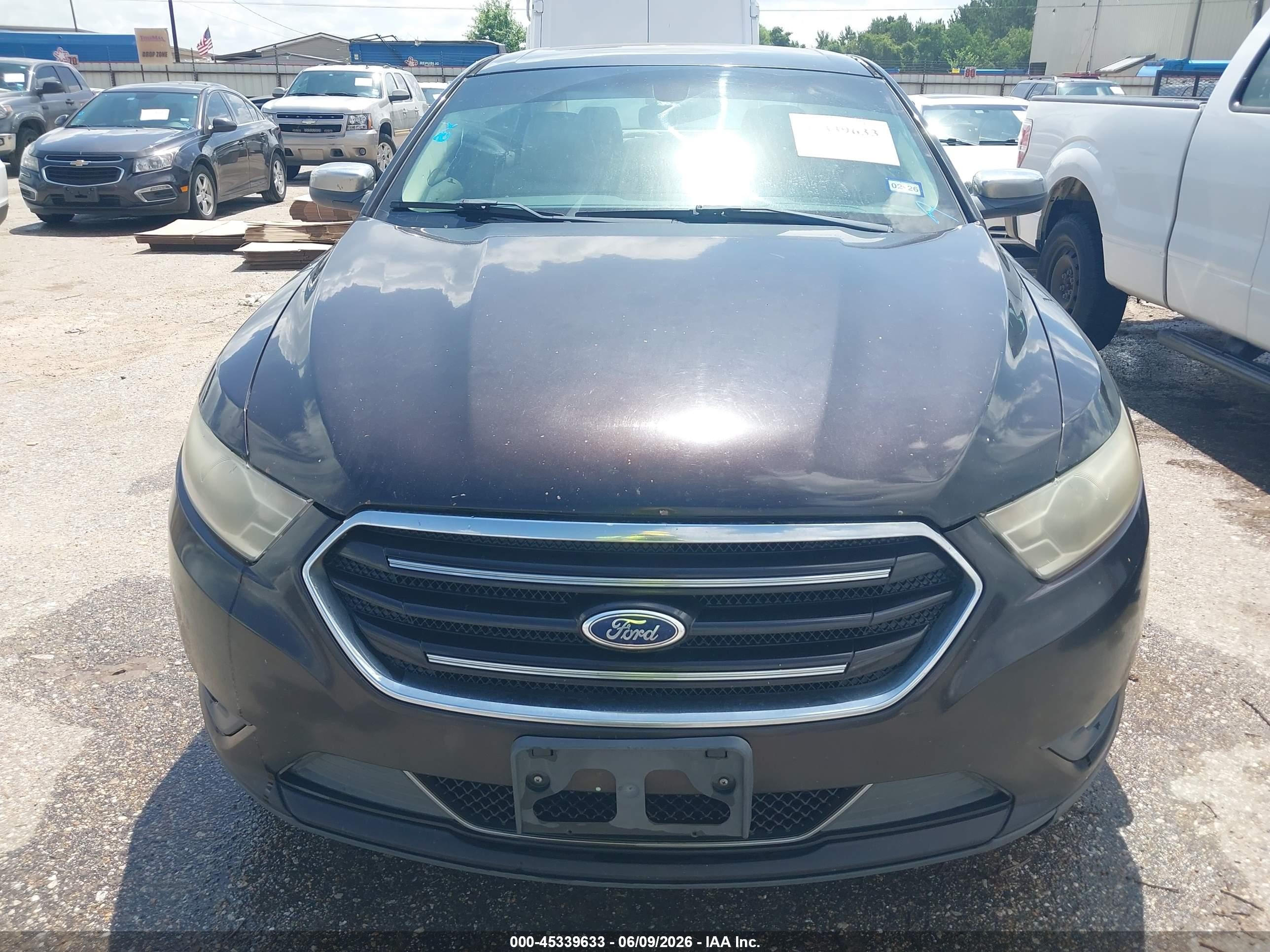 2013 Ford Taurus Limited Коричневый vin: 1FAHP2F80DG204193