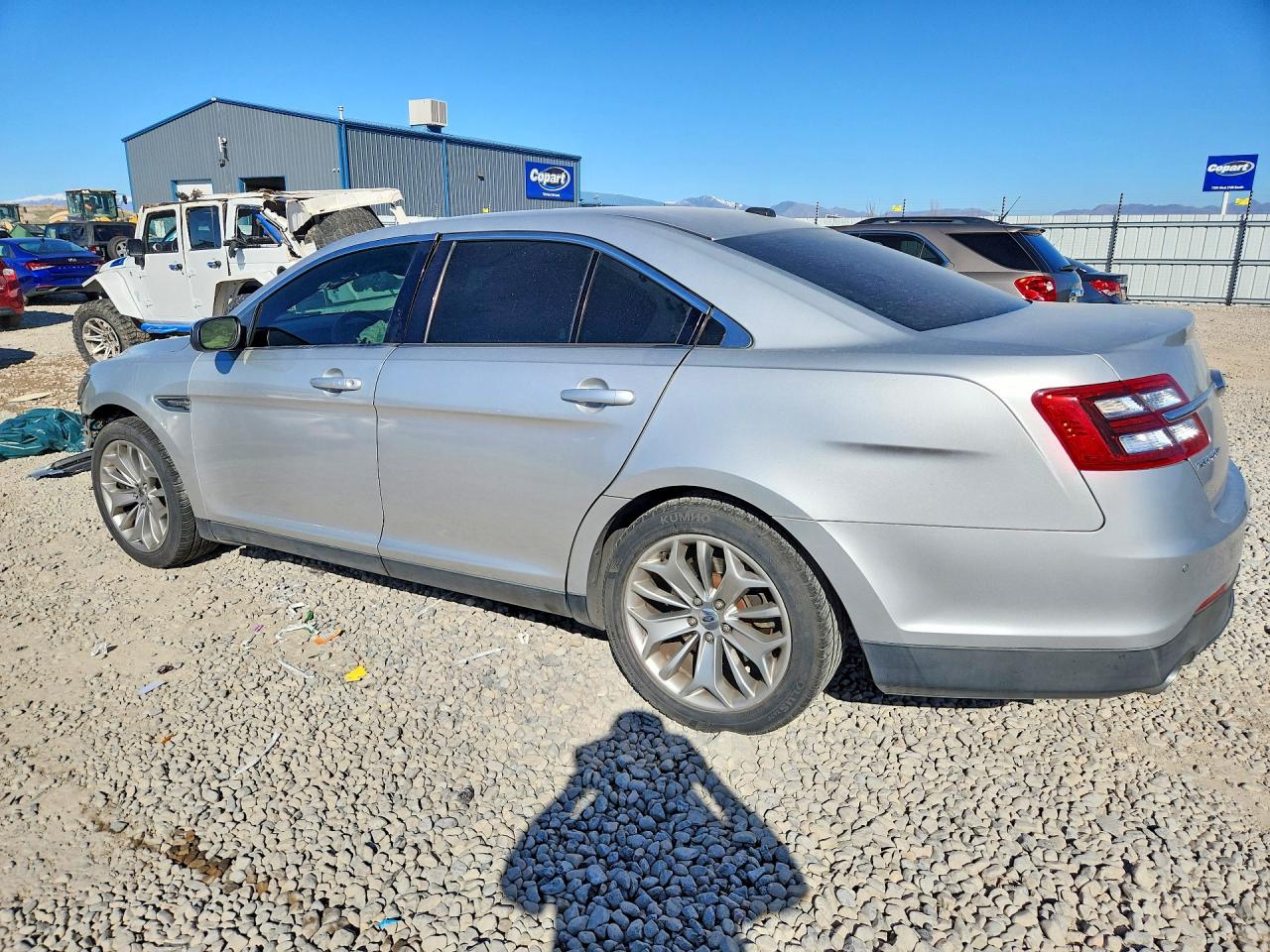2013 Ford Taurus Limited Silver vin: 1FAHP2F80DG204291