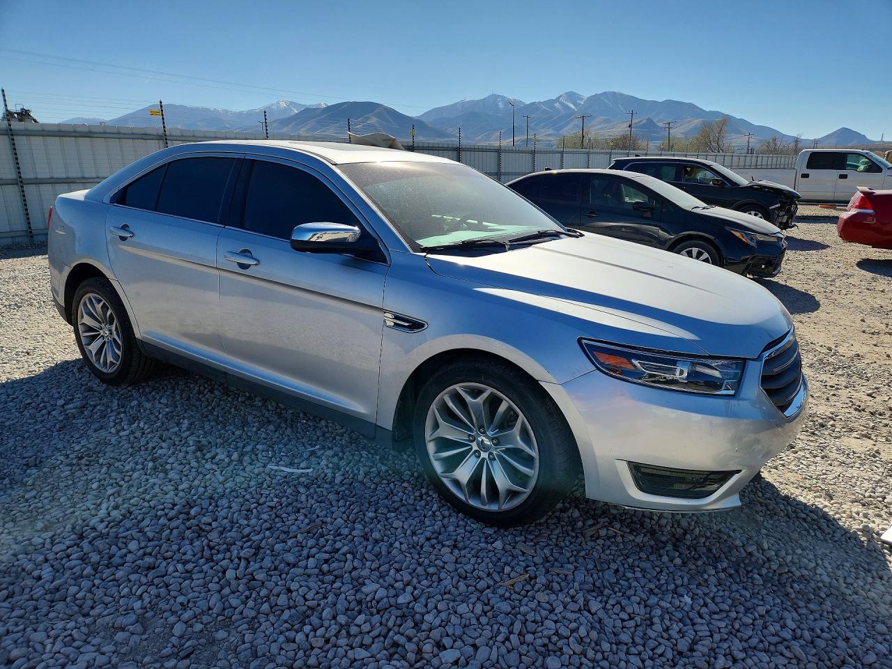 2013 Ford Taurus Limited Silver vin: 1FAHP2F80DG204291