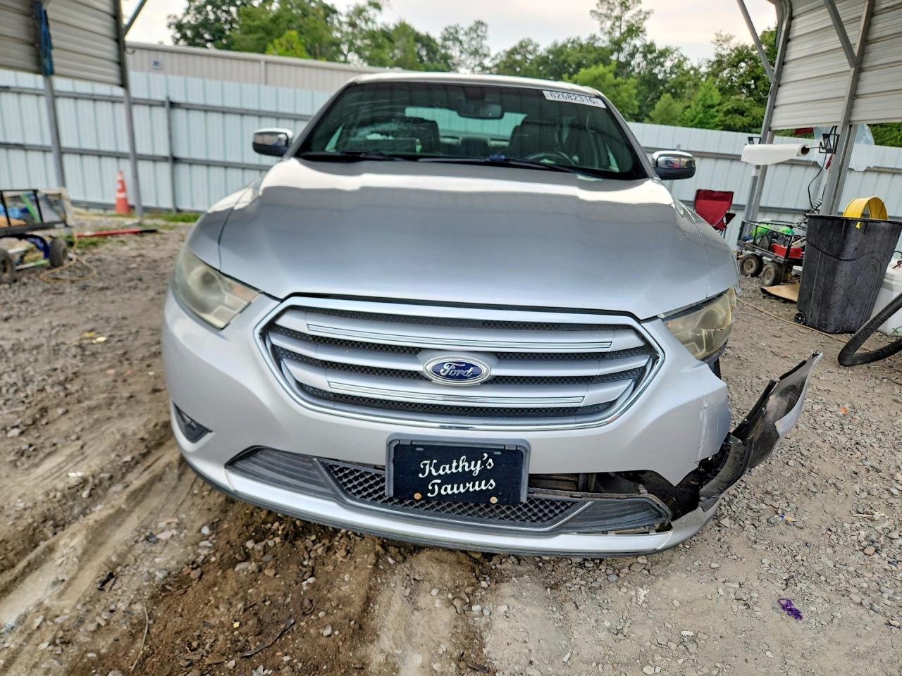 2013 Ford Taurus Limited Silver vin: 1FAHP2F80DG218434