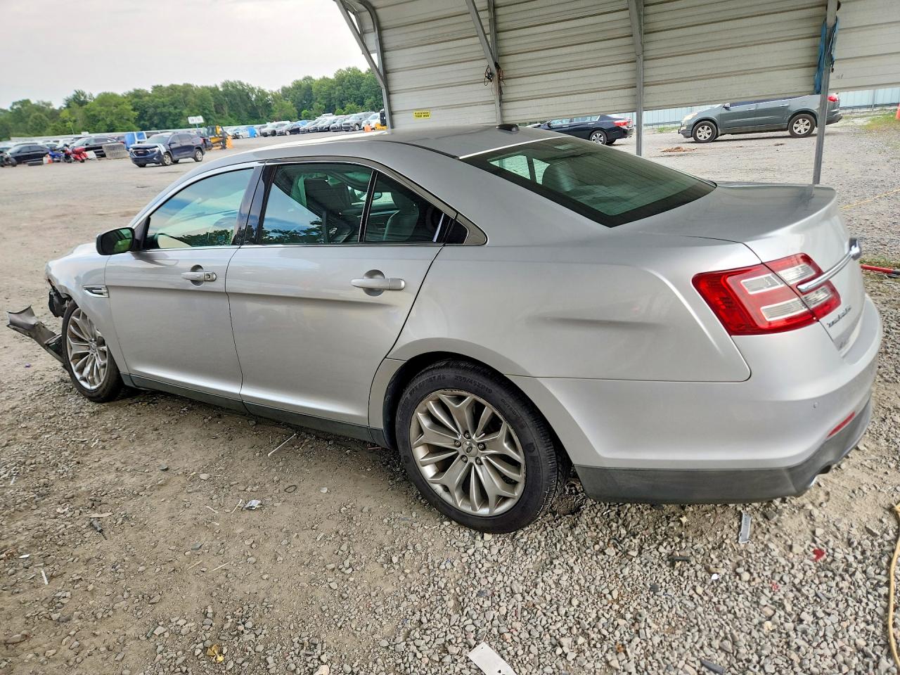 2013 Ford Taurus Limited Silver vin: 1FAHP2F80DG218434