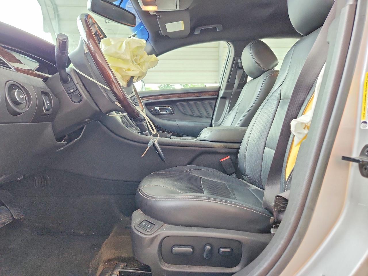 2013 Ford Taurus Limited Silver vin: 1FAHP2F80DG218434
