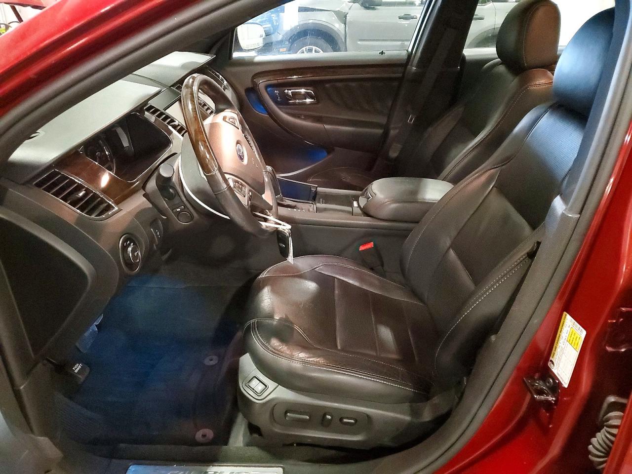 2014 Ford Taurus Limited Red vin: 1FAHP2F80EG167860
